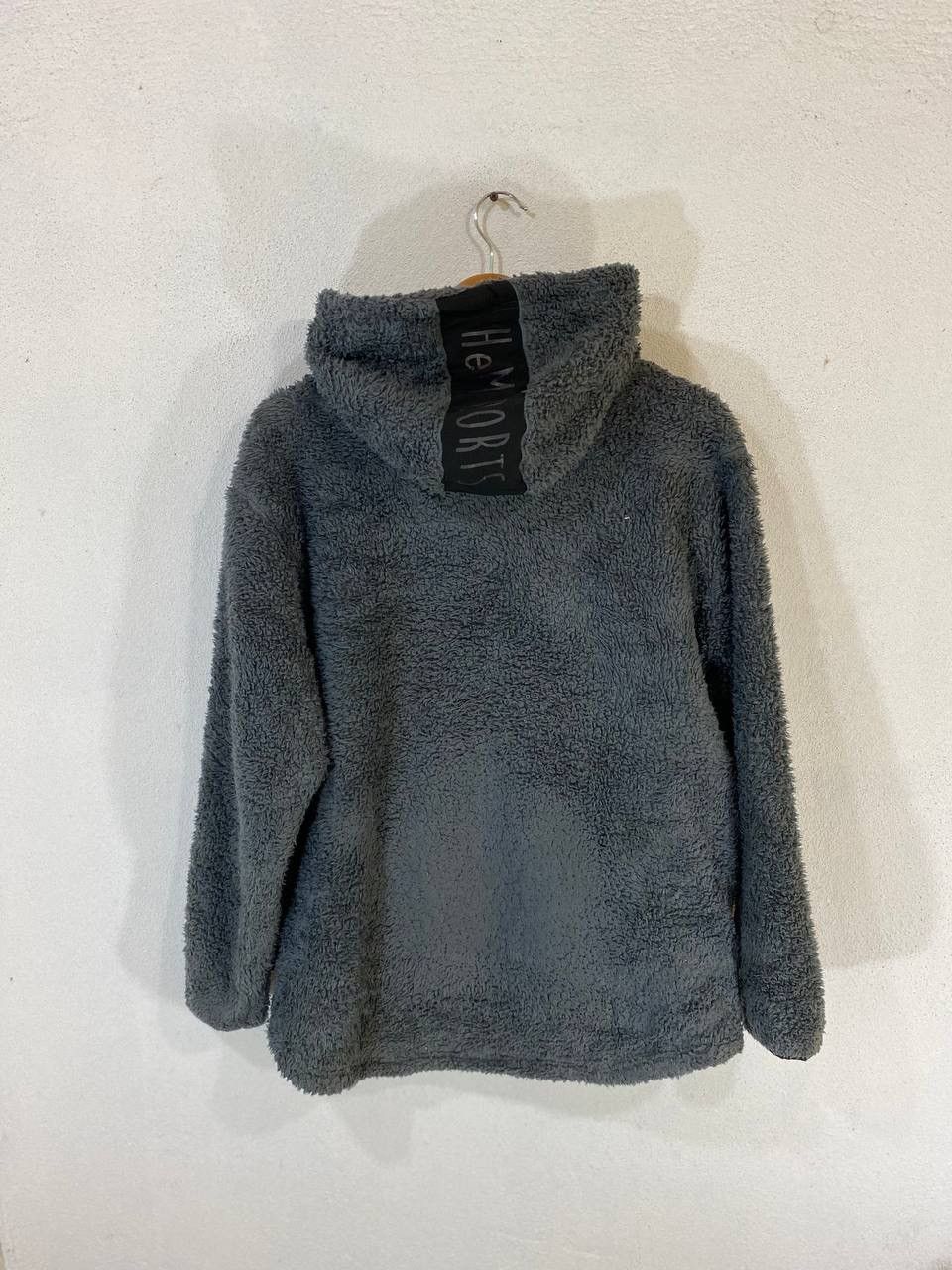 Japanese Brand HEM Sport sherpa Jacket Hoodies Half Zipper Size US L / EU 52-54 / 3 - 2 Thumbnail