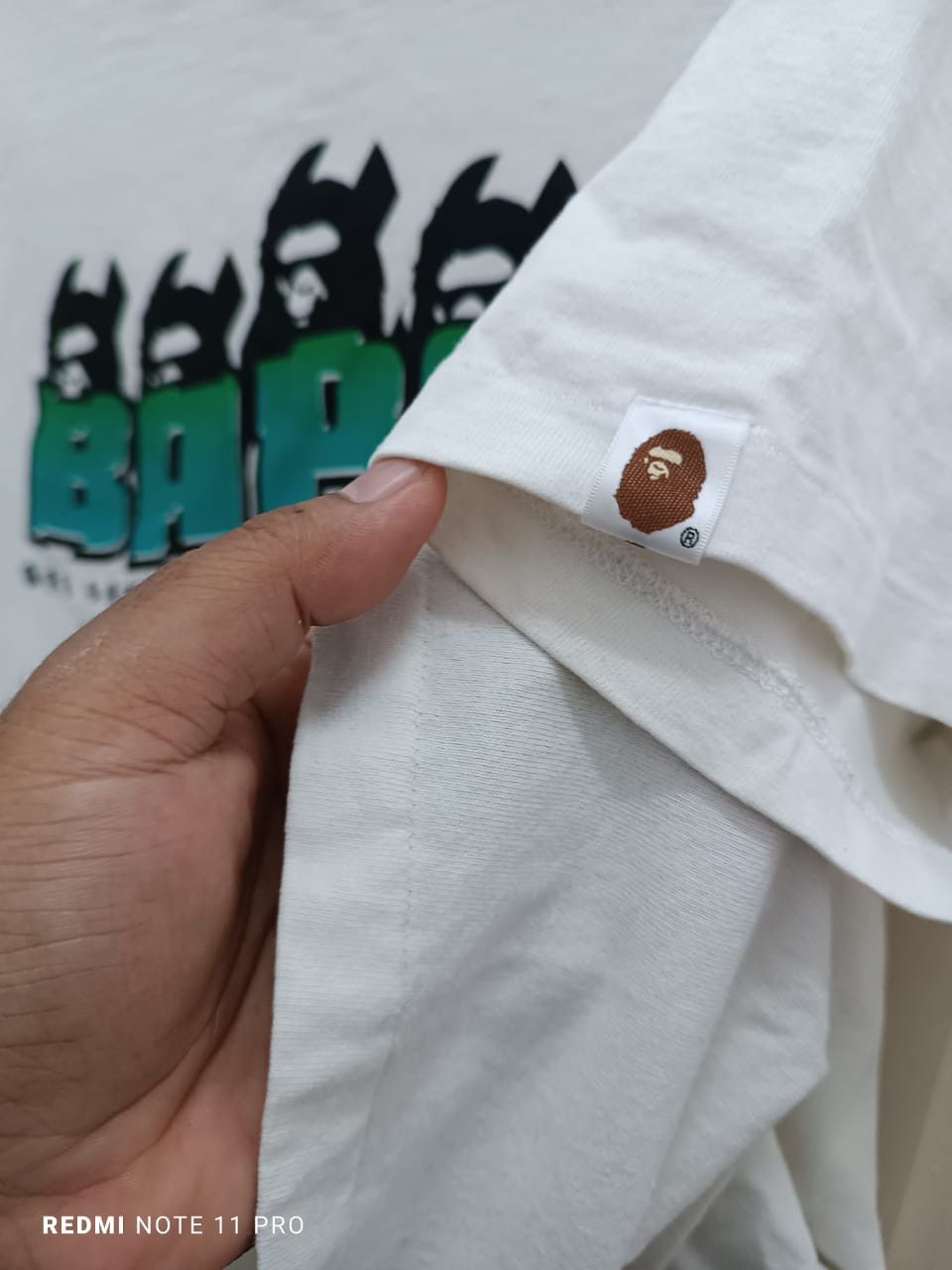Bape × Vintage APE SHALL NEVER KILL APE TEE Size US L / EU 52-54 / 3 - 7 Thumbnail