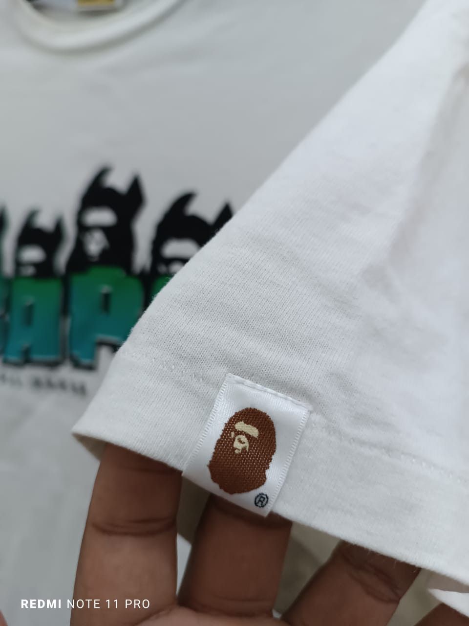Bape × Vintage APE SHALL NEVER KILL APE TEE Size US L / EU 52-54 / 3 - 6 Thumbnail