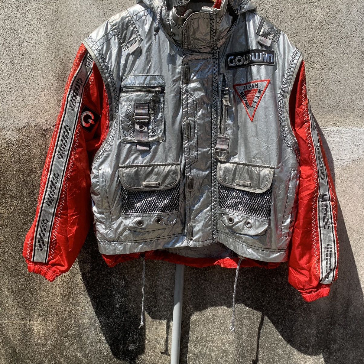 Goldwin Vintage Goldwin Japan Ski Snow Double Zipper VeryRare Jacket Size US M / EU 48-50 / 2 - 3 Thumbnail