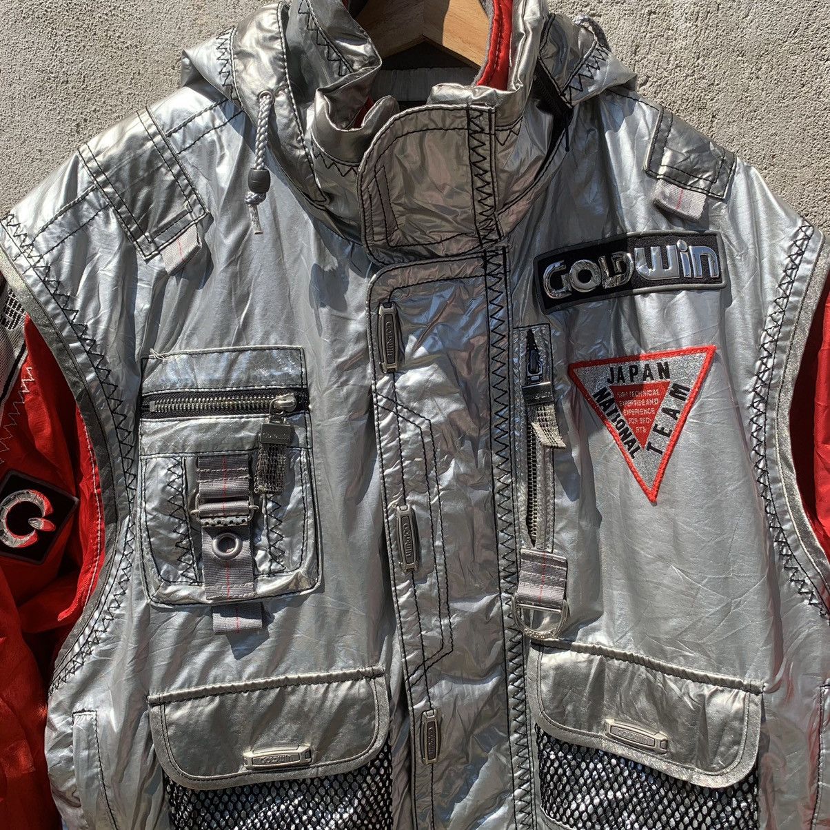 Goldwin Vintage Goldwin Japan Ski Snow Double Zipper VeryRare Jacket Size US M / EU 48-50 / 2 - 6 Thumbnail