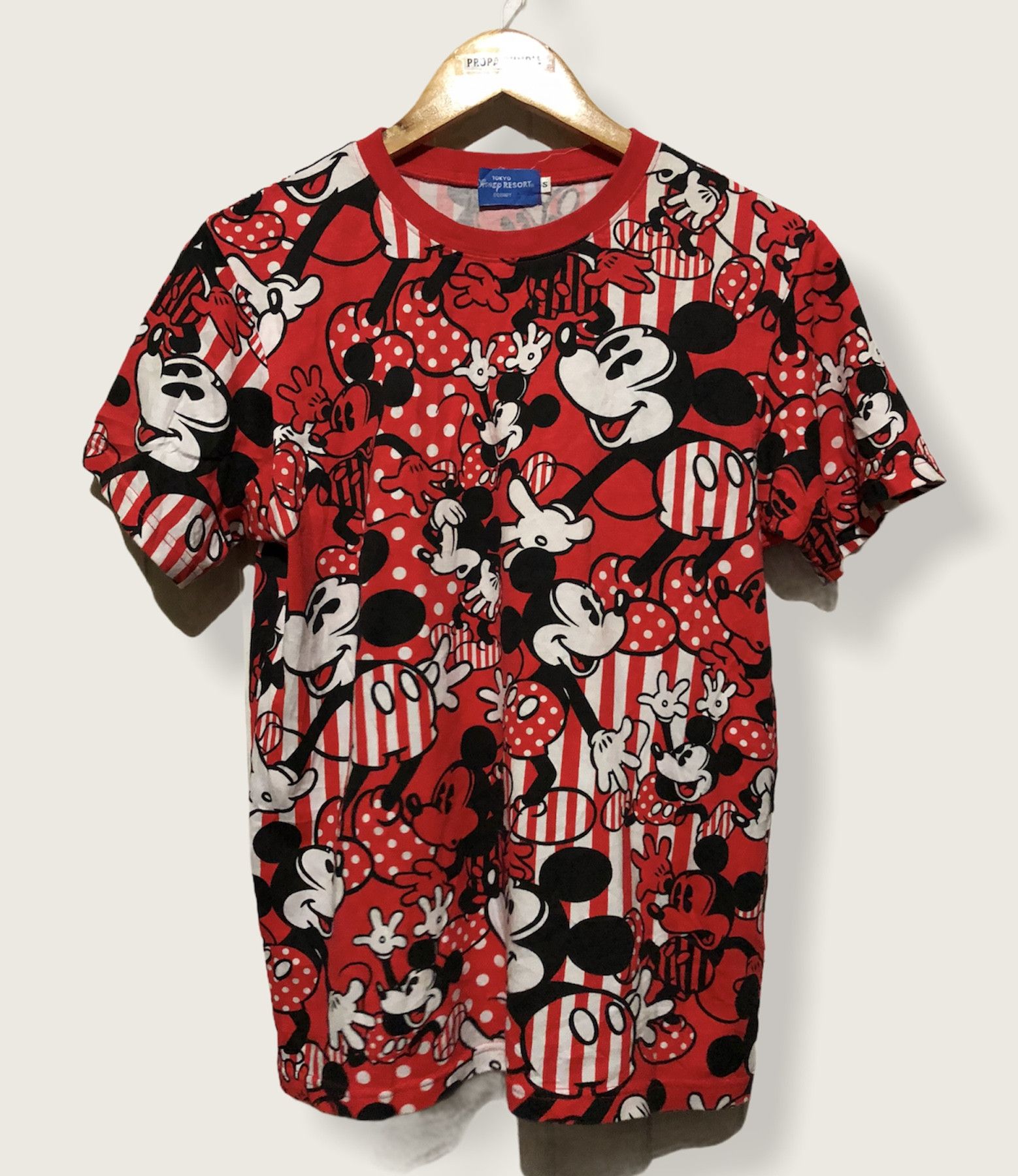 Cartoon Network Tokyo Disney Minnie Mouse Fullprint Tshirt Size US S / EU 44-46 / 1 - 1 Thumbnail