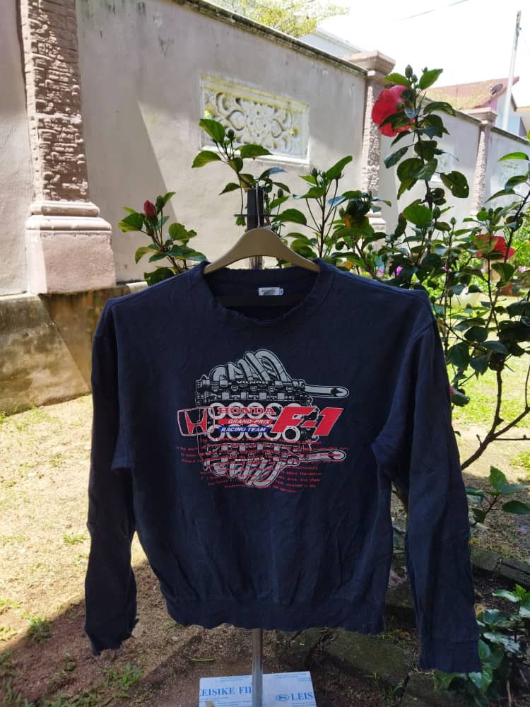 Gear for Sports × Honda × Japanese Brand HONDA F-1 DISTRESSED VTG SWEATSHIRT Size US M / EU 48-50 / 2 - 1 Thumbnail