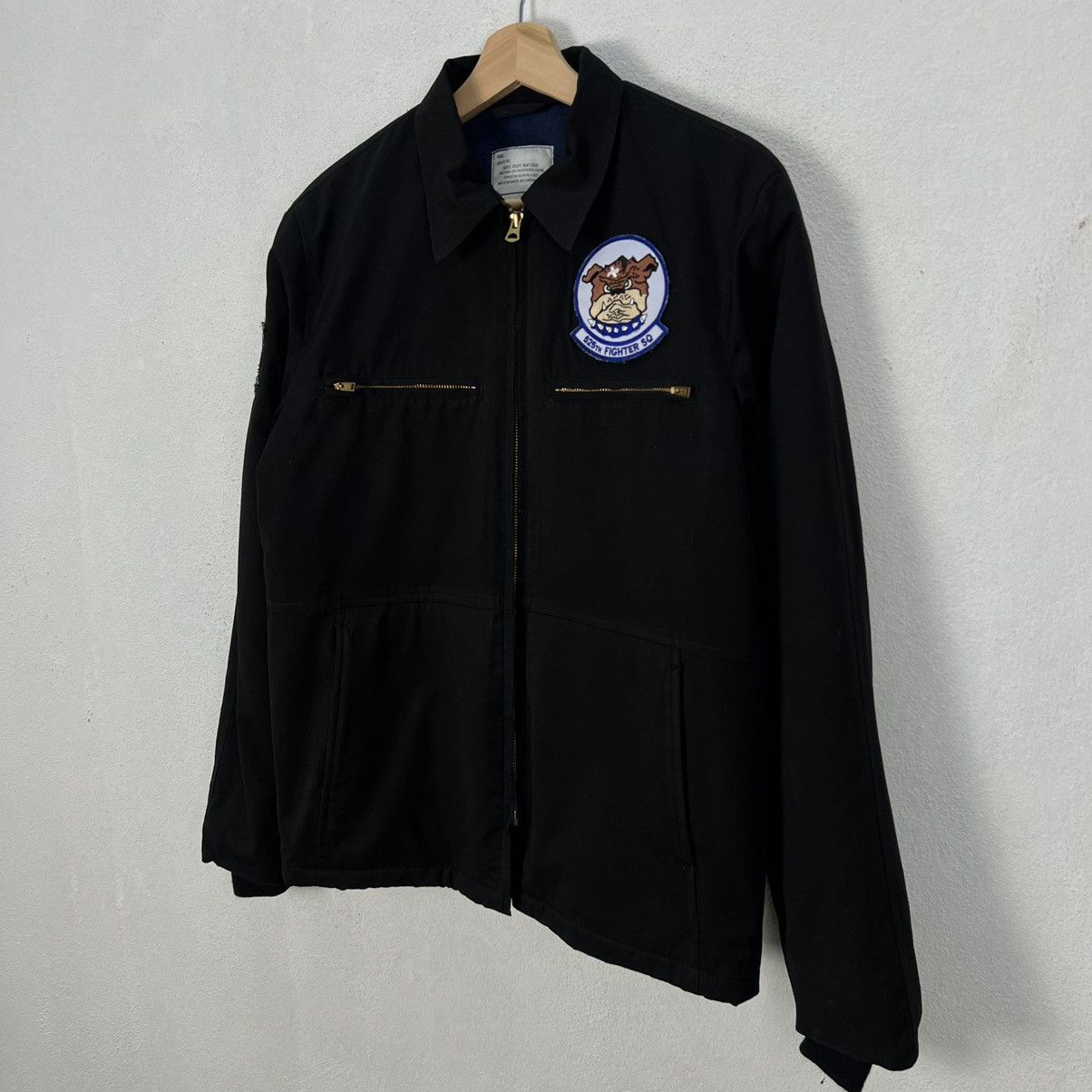 Buzz Rickson's VINTAGE BUZZ RICKSON CO JACKET UTILITY MAN’S BLUE PATCHES Size US M / EU 48-50 / 2 - 2 Thumbnail