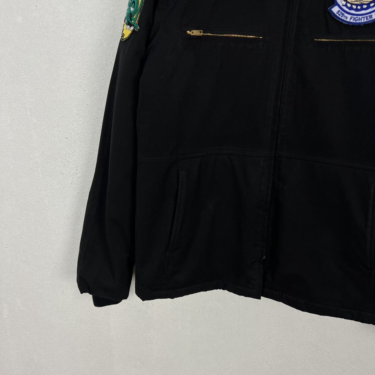 Buzz Rickson's VINTAGE BUZZ RICKSON CO JACKET UTILITY MAN’S BLUE PATCHES Size US M / EU 48-50 / 2 - 4 Thumbnail