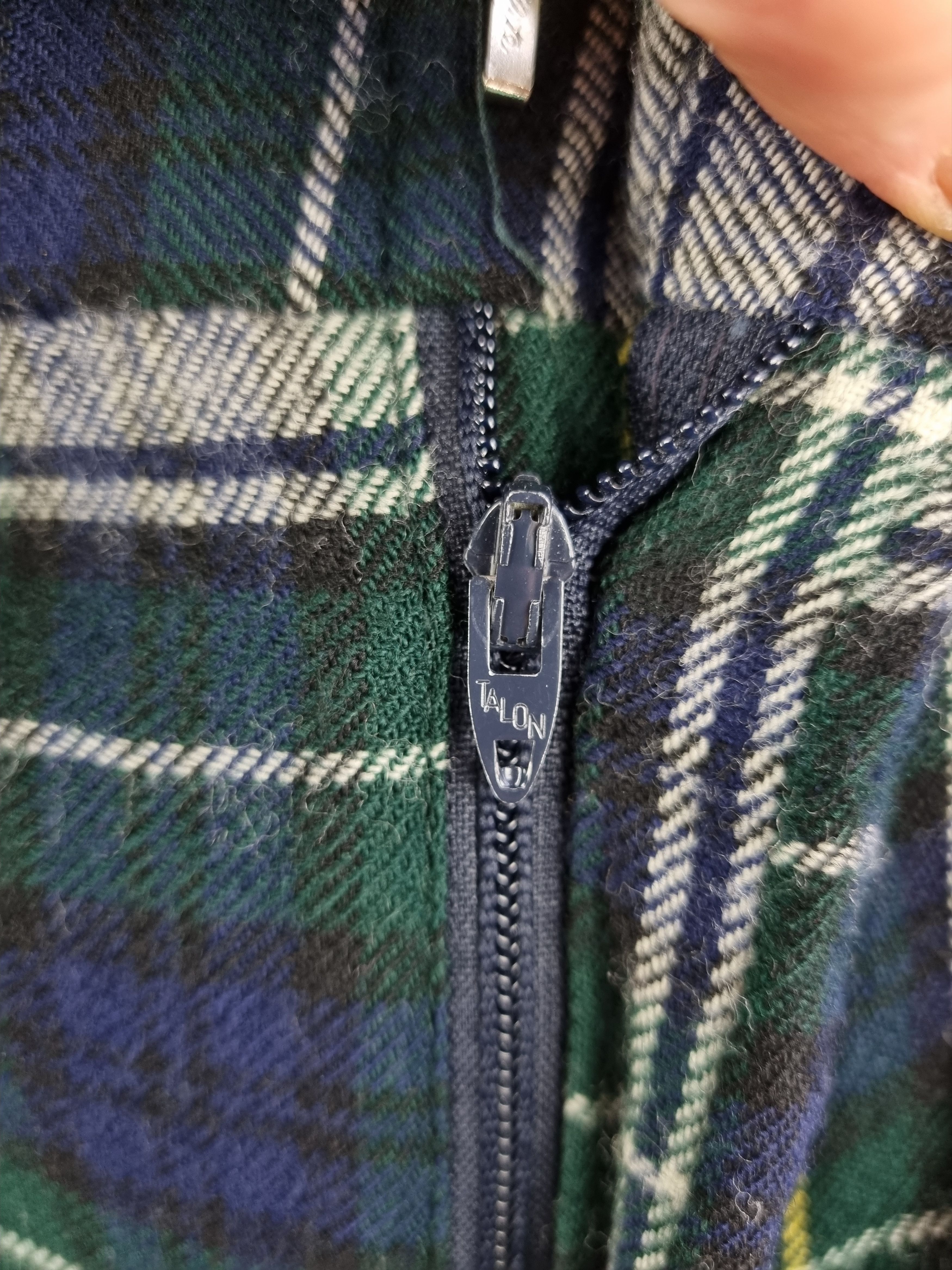 Japanese Brand × Seditionaries 50s Wool Plaid Pants Made in USA TALON Zip Size US 33 - 7 Thumbnail
