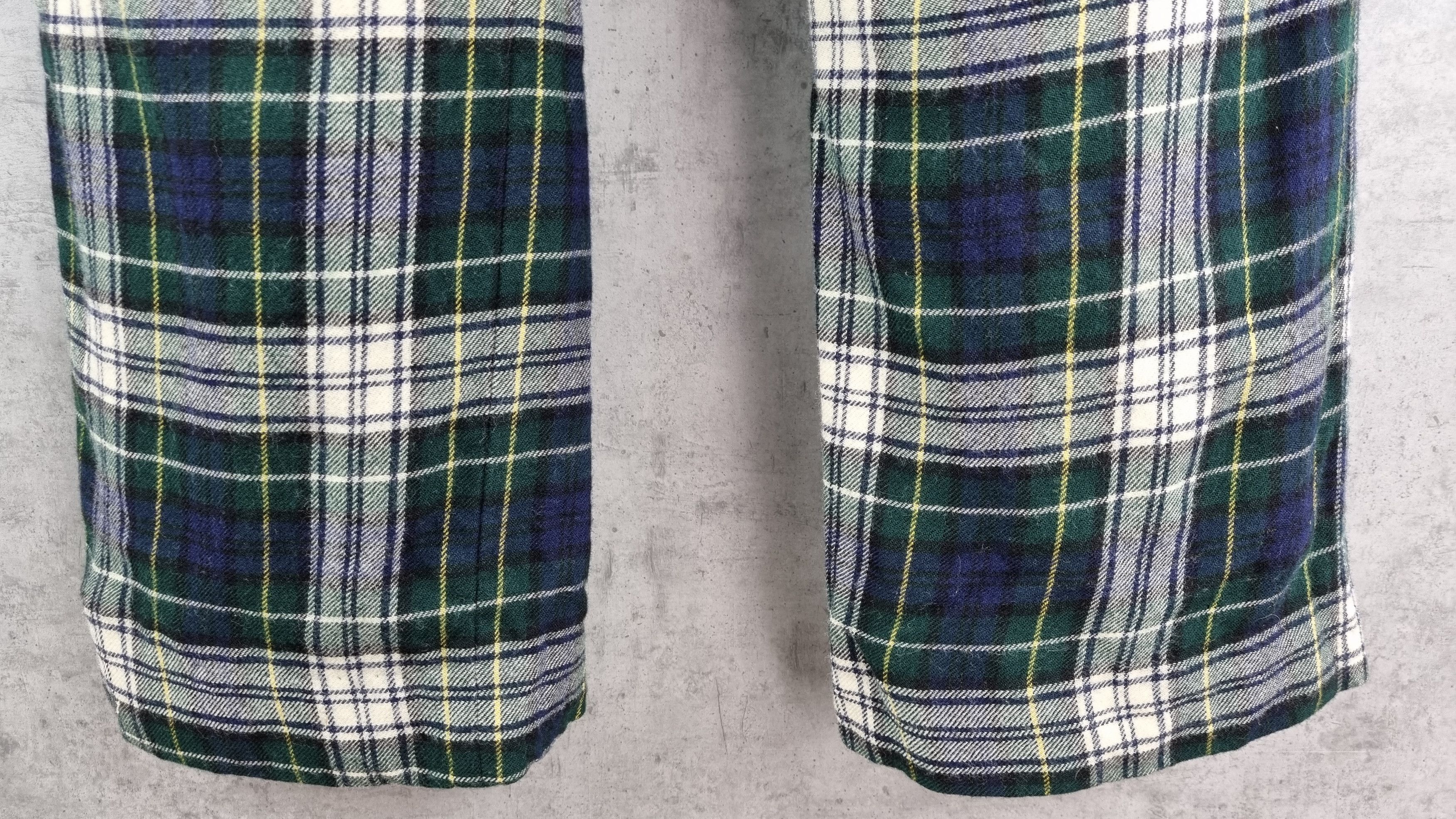 Japanese Brand × Seditionaries 50s Wool Plaid Pants Made in USA TALON Zip Size US 33 - 10 Thumbnail