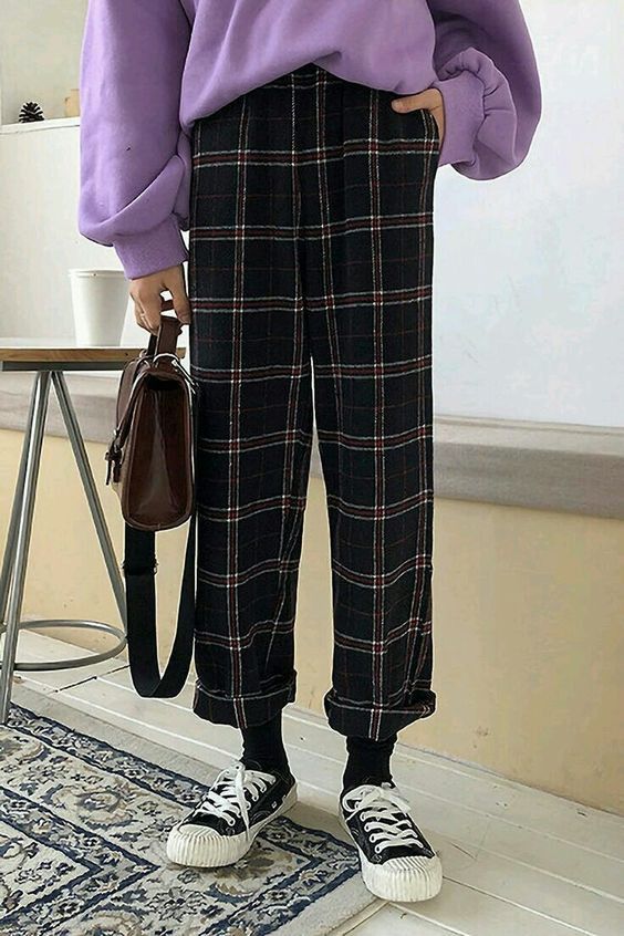 Japanese Brand × Seditionaries 50s Wool Plaid Pants Made in USA TALON Zip Size US 33 - 1 Thumbnail
