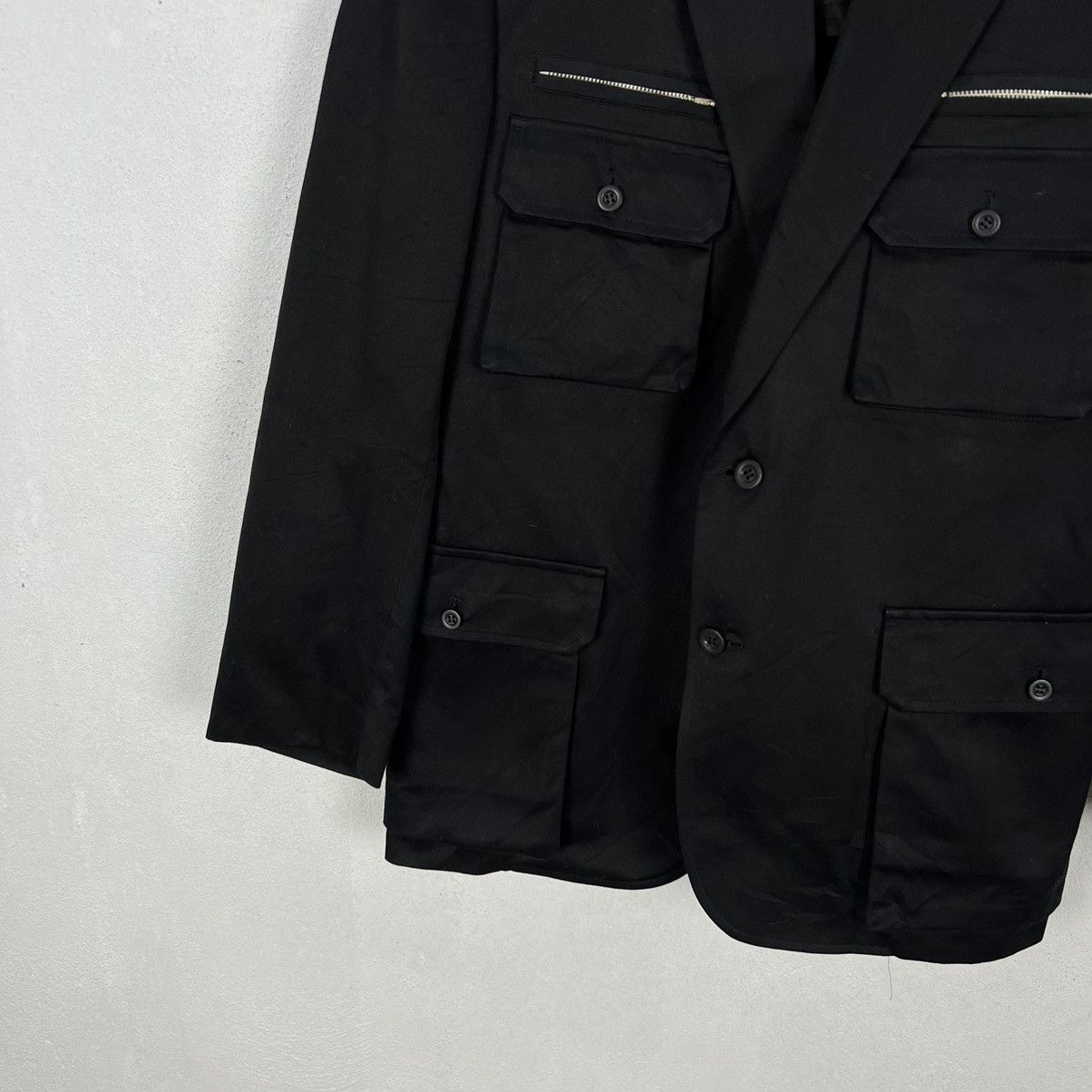Comme des Garcons 💥💥RARE VINTAGE 80’s COMME DES GARCONS HOMME CARGO JACKET Size US M / EU 48-50 / 2 - 4 Thumbnail