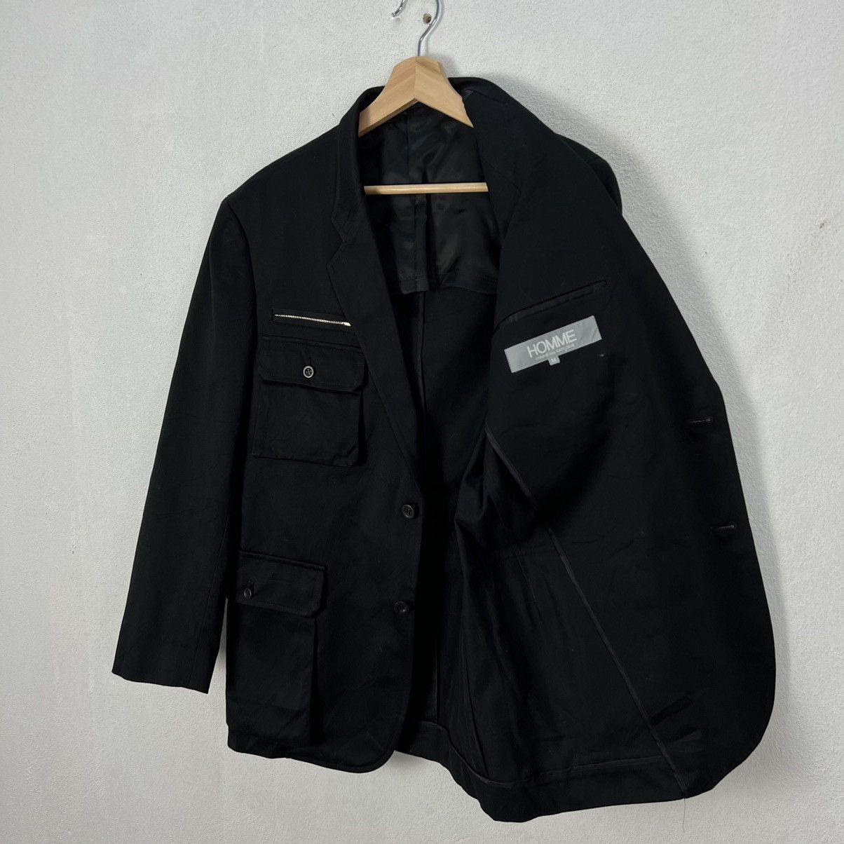 Comme des Garcons 💥💥RARE VINTAGE 80’s COMME DES GARCONS HOMME CARGO JACKET Size US M / EU 48-50 / 2 - 12 Thumbnail