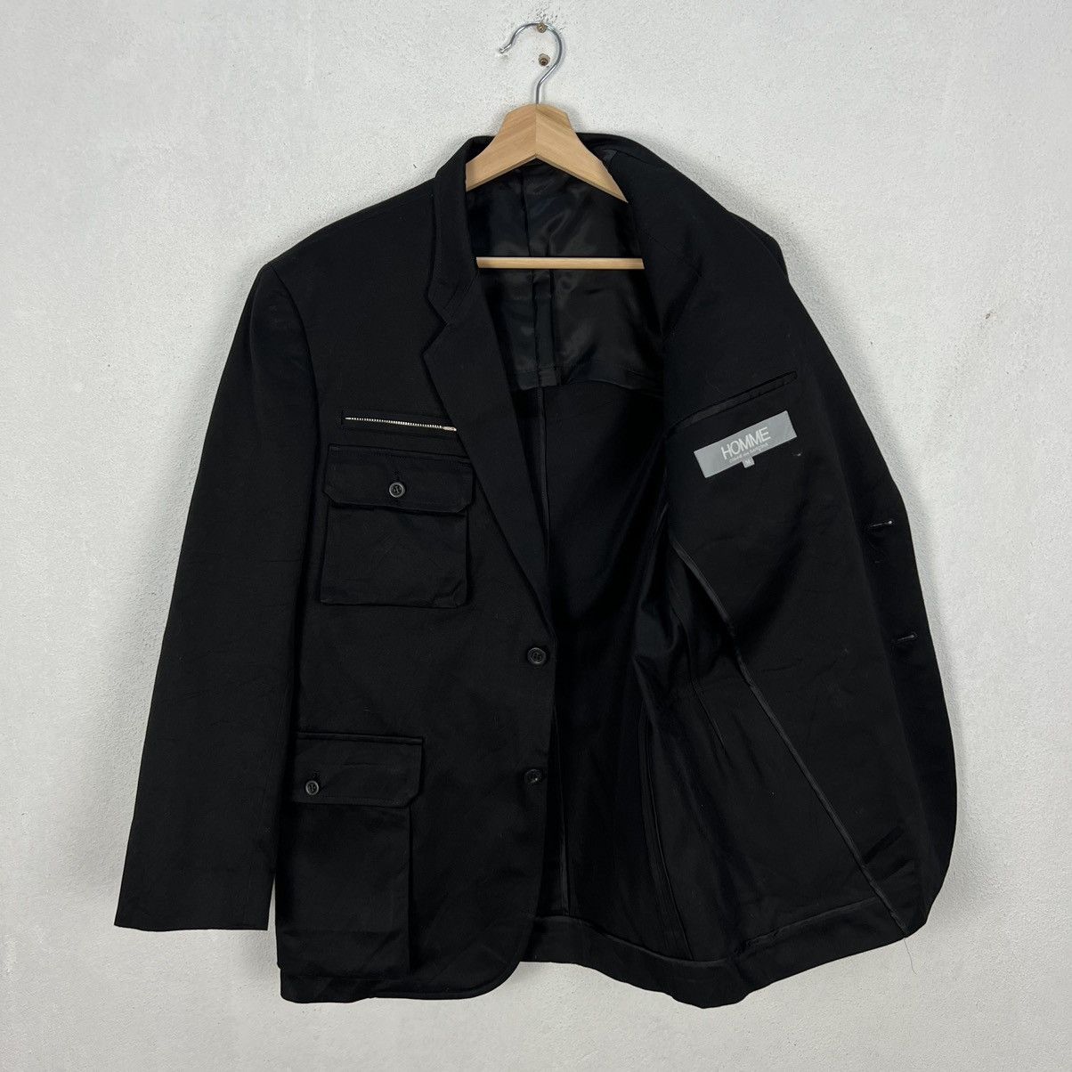 Comme des Garcons 💥💥RARE VINTAGE 80’s COMME DES GARCONS HOMME CARGO JACKET Size US M / EU 48-50 / 2 - 11 Thumbnail