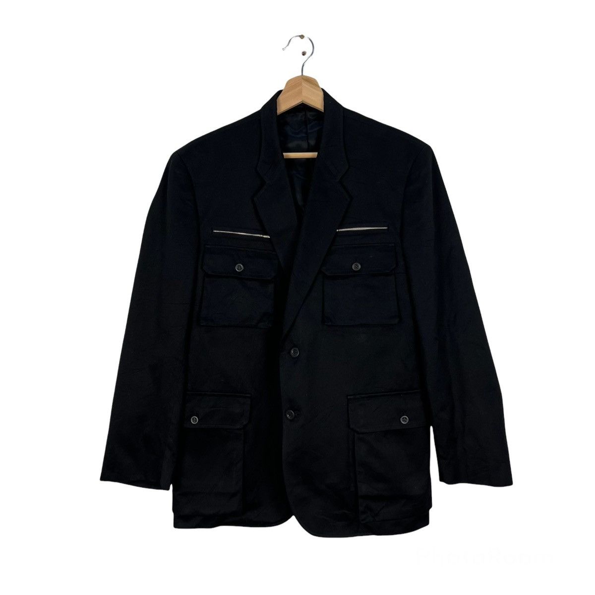 Comme des Garcons 💥💥RARE VINTAGE 80’s COMME DES GARCONS HOMME CARGO JACKET Size US M / EU 48-50 / 2 - 1 Thumbnail