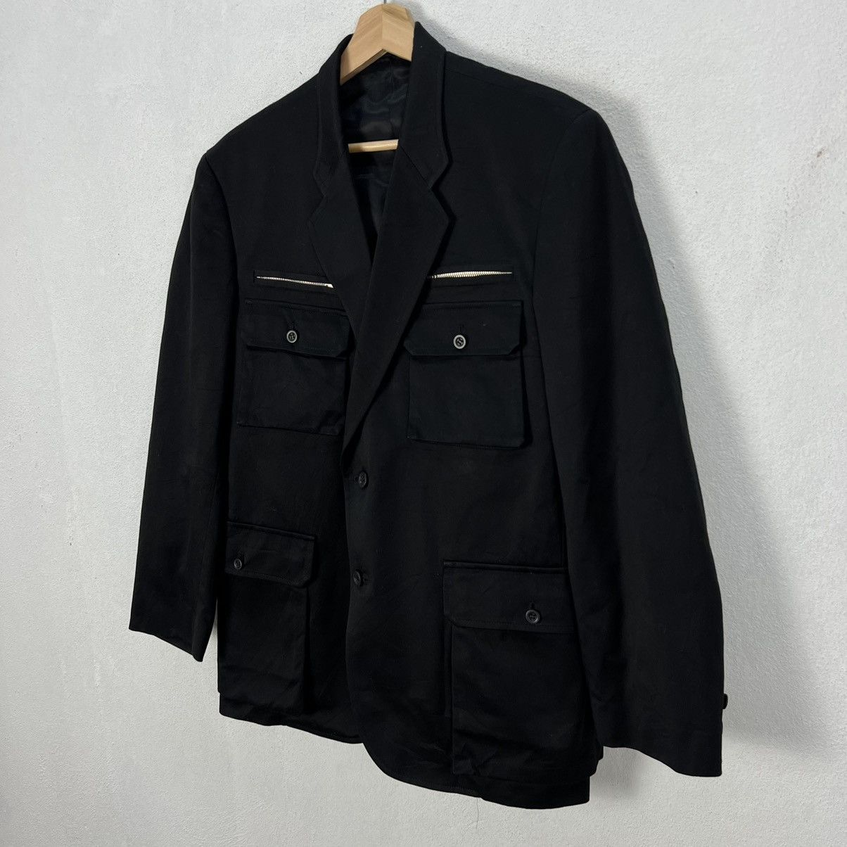 Comme des Garcons 💥💥RARE VINTAGE 80’s COMME DES GARCONS HOMME CARGO JACKET Size US M / EU 48-50 / 2 - 2 Thumbnail