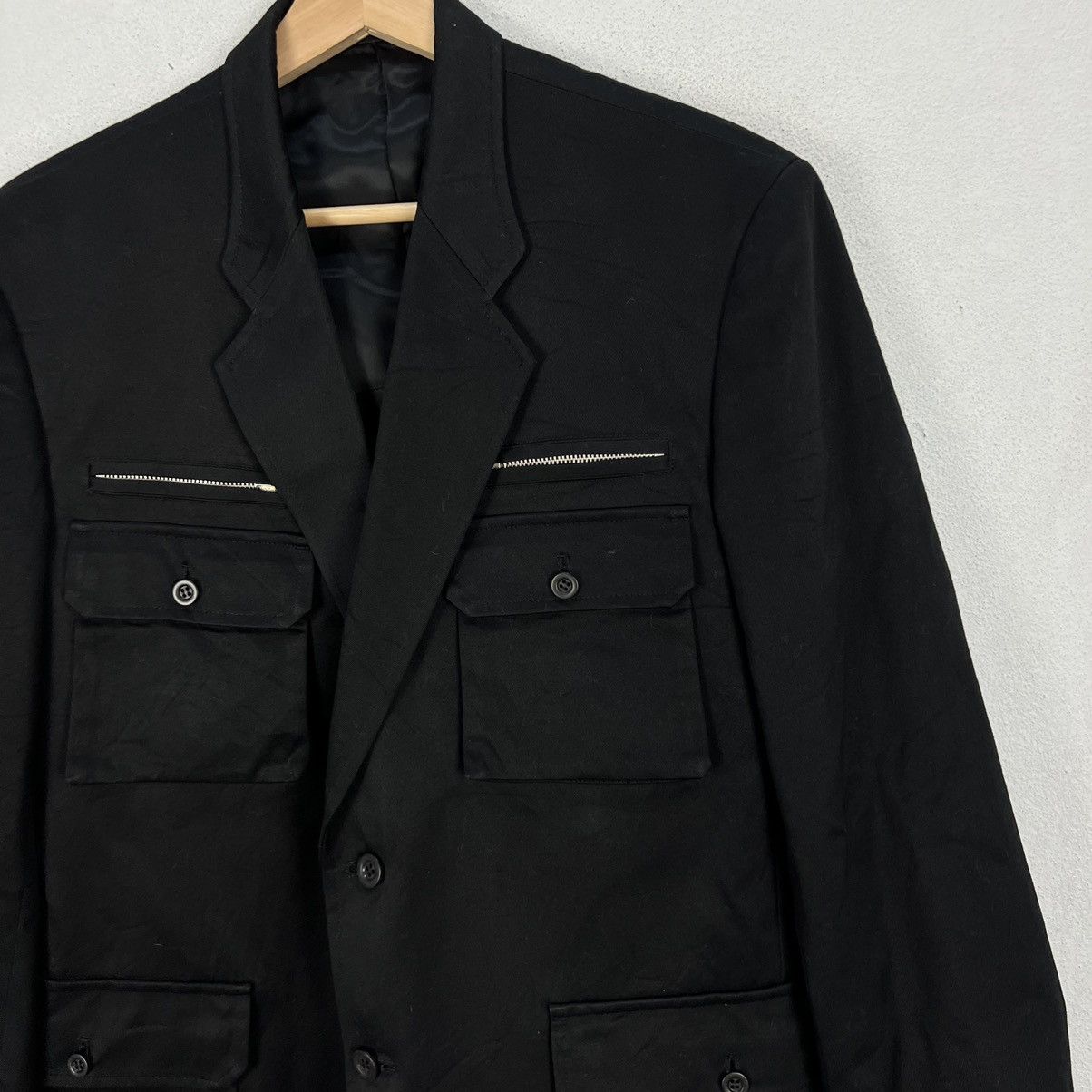 Comme des Garcons 💥💥RARE VINTAGE 80’s COMME DES GARCONS HOMME CARGO JACKET Size US M / EU 48-50 / 2 - 6 Thumbnail