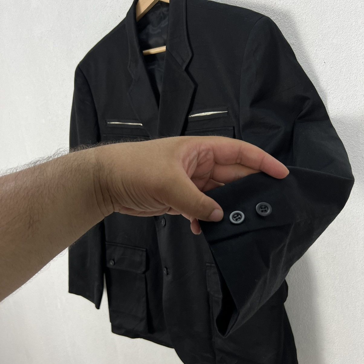Comme des Garcons 💥💥RARE VINTAGE 80’s COMME DES GARCONS HOMME CARGO JACKET Size US M / EU 48-50 / 2 - 7 Thumbnail