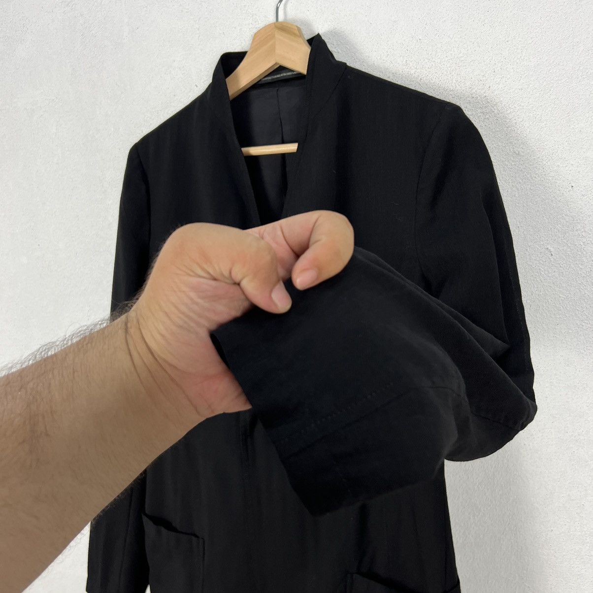 Yohji Yamamoto RUNWAY Y’S YOHJI YAMAMOTO OVERSIZE JACKET Size US M / EU 48-50 / 2 - 7 Thumbnail