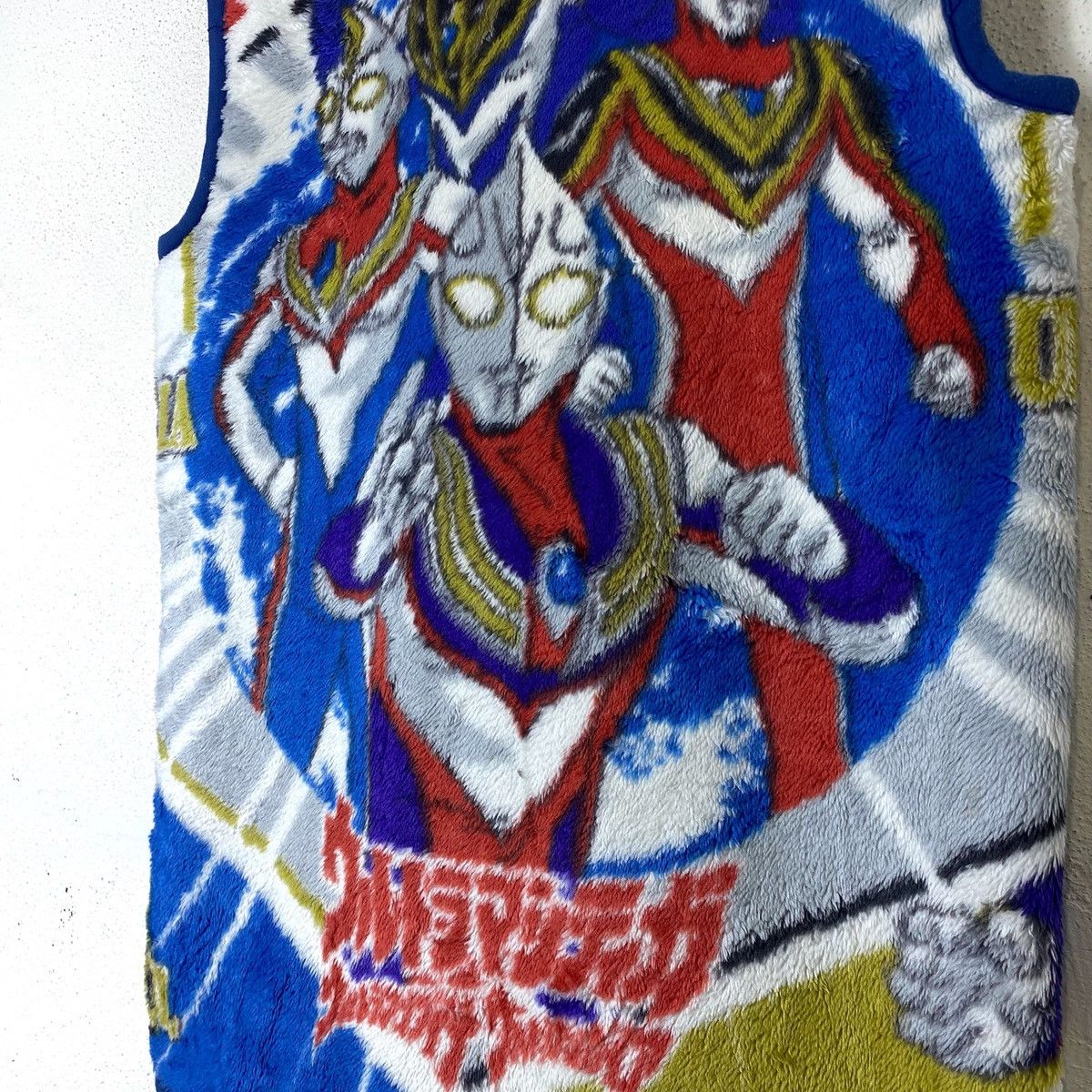 Cartoon Network Vintage ULTRAMAN full print Fleece Sweater Vest Japan Size US M / EU 48-50 / 2 - 3 Thumbnail