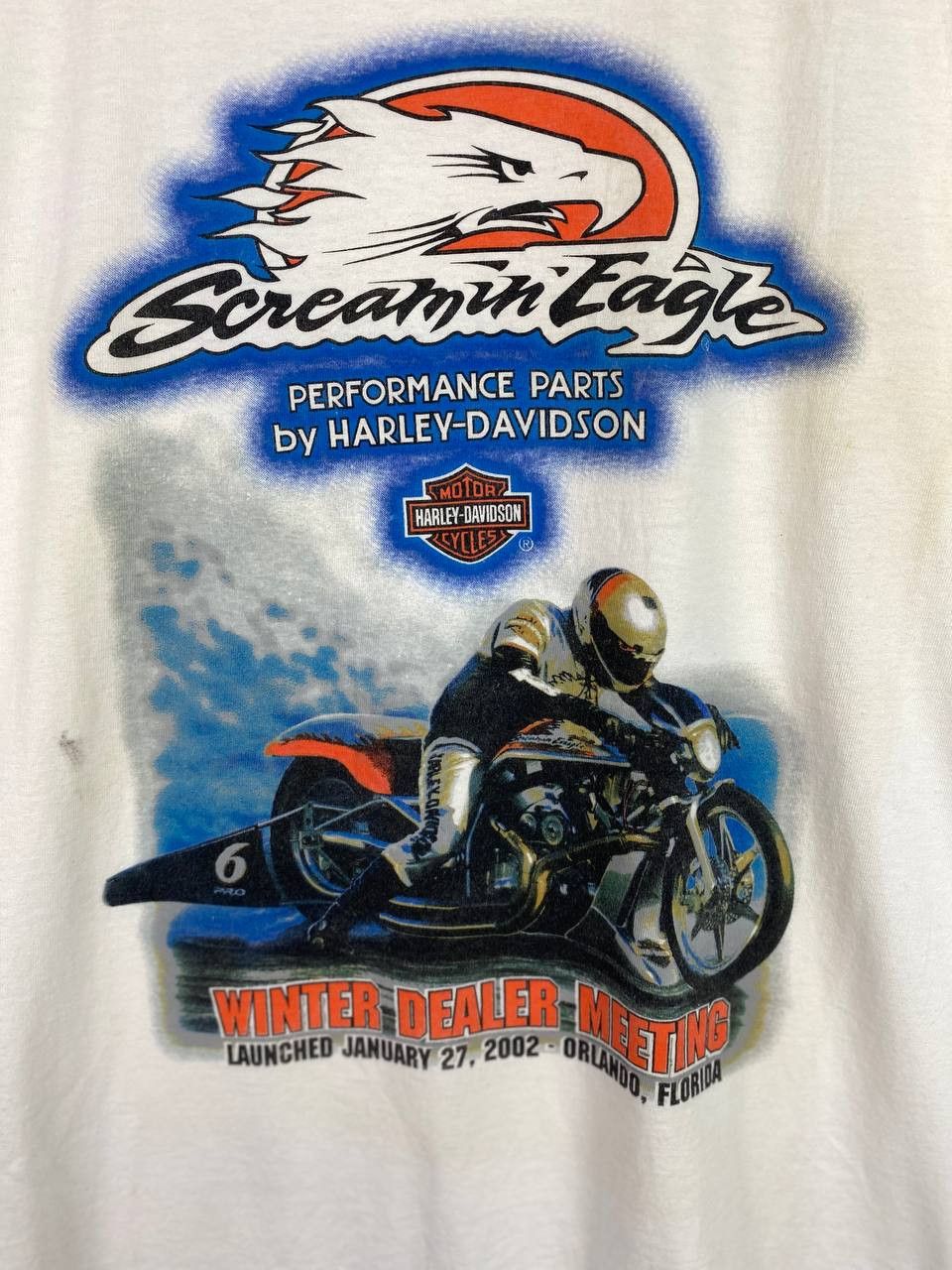Harley Davidson Vintage Rare Harley Davidson Screamin Eagle performance part Size US XL / EU 56 / 4 - 2 Thumbnail