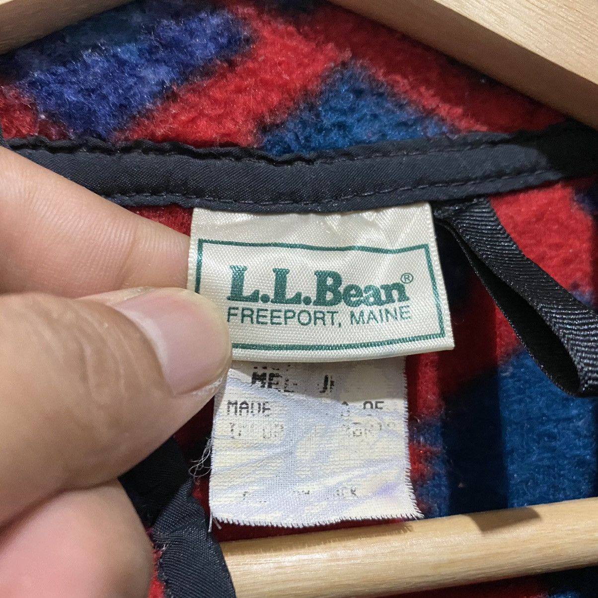 L.L. Bean Vintage L.L.bean Fleece 1/3 snap Button Sweater Full Print Size US M / EU 48-50 / 2 - 6 Thumbnail