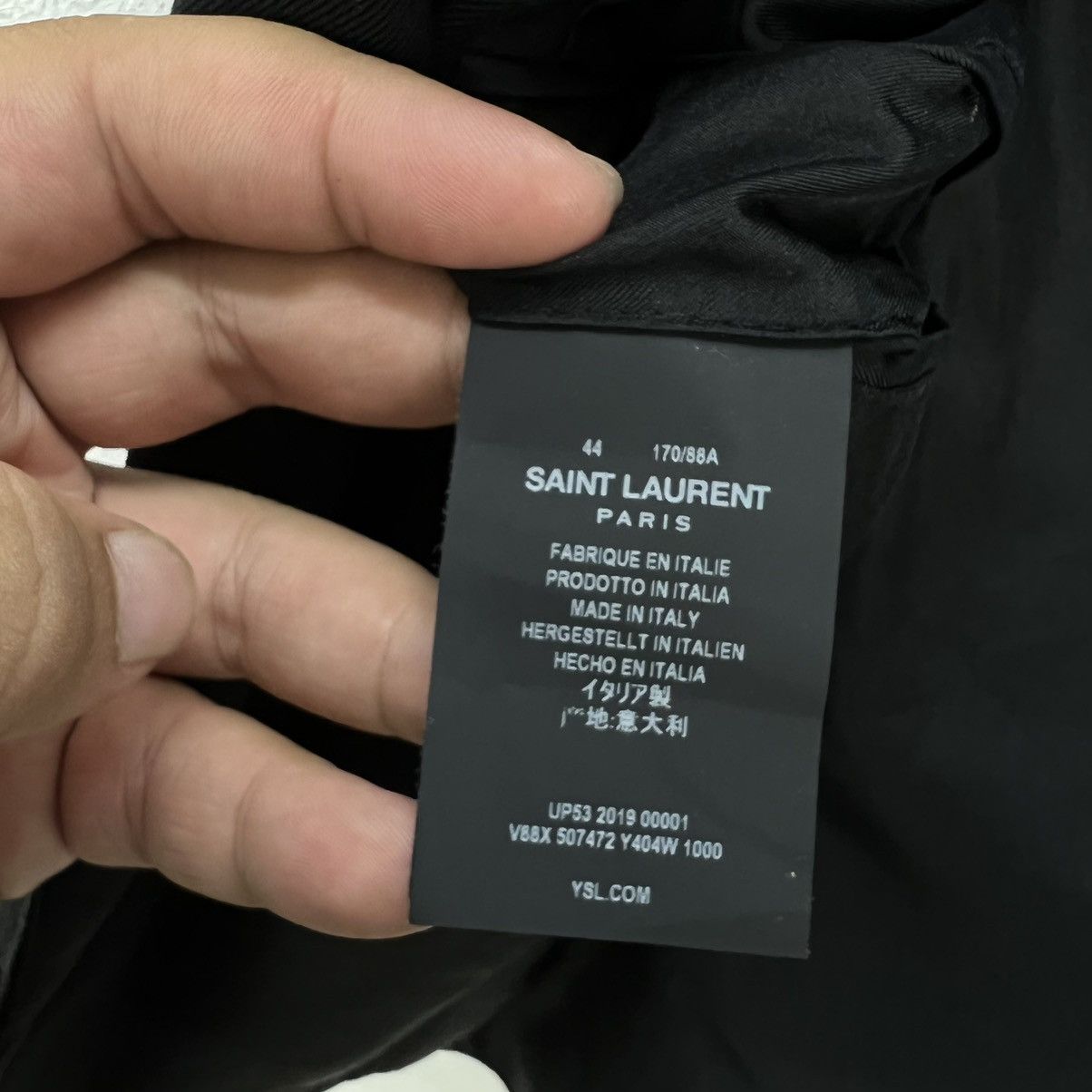 Saint Laurent Paris 🔥19FW Iconic Black Double Breast Blazer Size US S / EU 44-46 / 1 - 15 Thumbnail