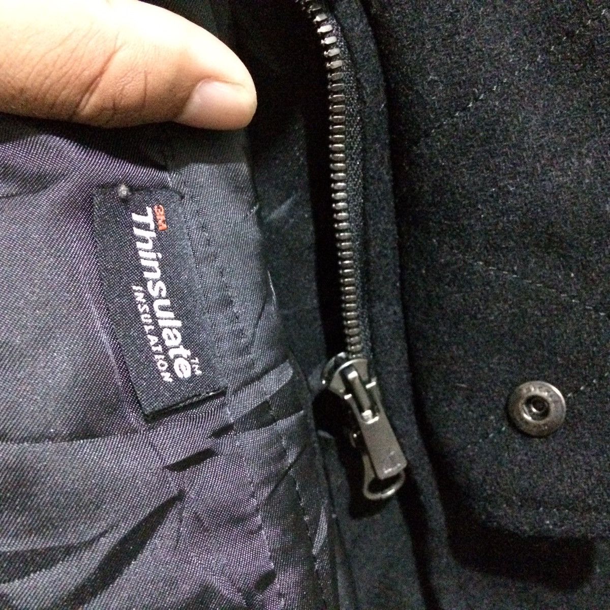 Katharine Hamnett London Rare KATHARINE HAMNETT LONDON wool Hoodie Long Jacket Size US L / EU 52-54 / 3 - 8 Thumbnail