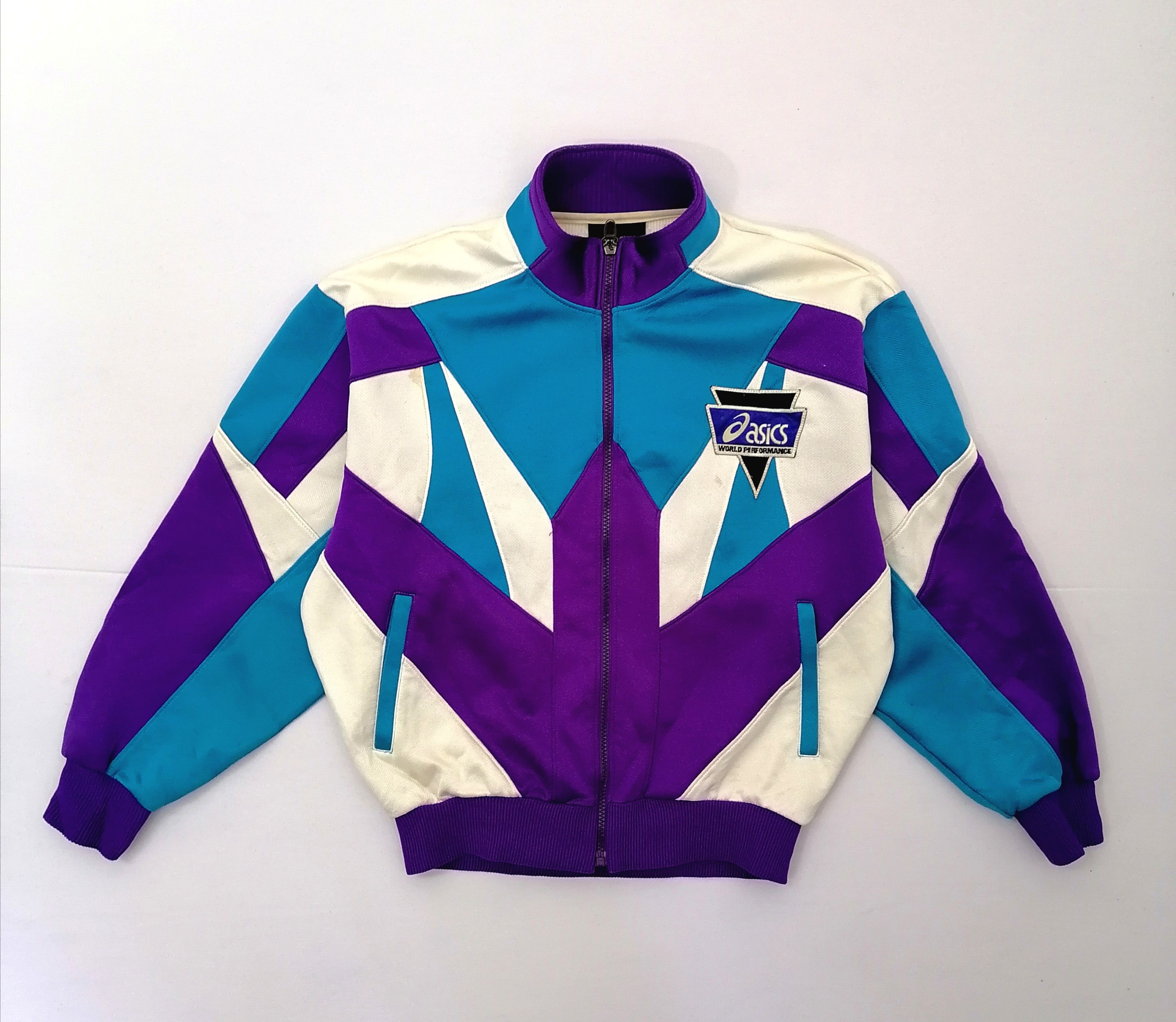 Asics × Vintage Vintage Asics Track Jacket Size US M / EU 48-50 / 2 - 1 Thumbnail