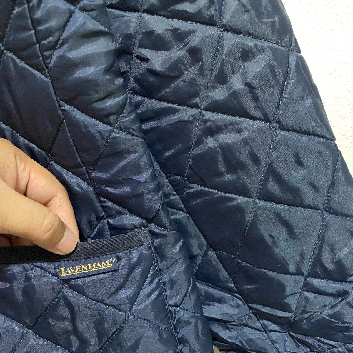 Lavenham Vintage LAVENHAM SUFFOLK Quilted Jacket ENGLAND watanabe.Co Size US L / EU 52-54 / 3 - 2 Thumbnail