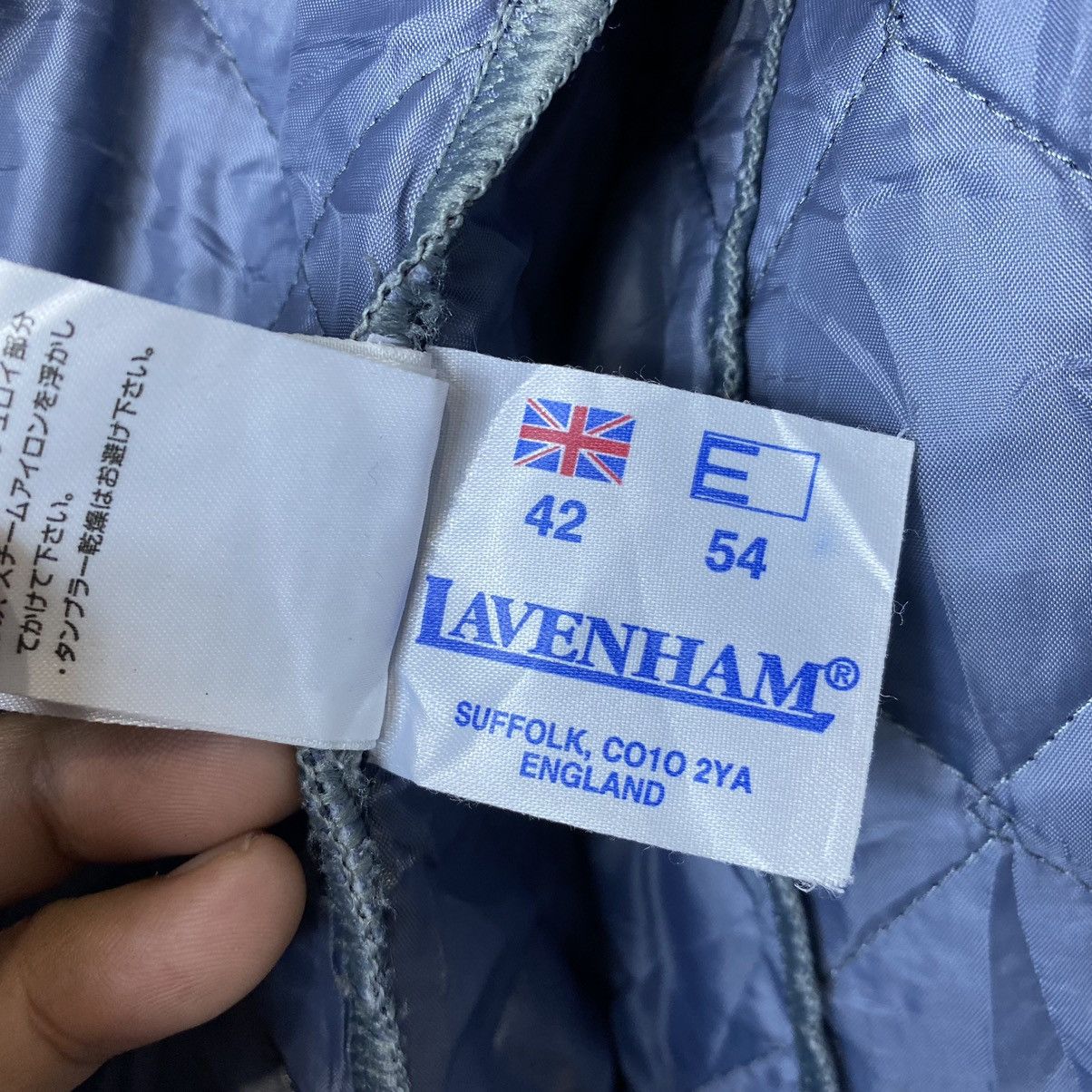 Lavenham Vintage LAVENHAM SUFFOLK Quilted Jacket ENGLAND watanabe.Co Size US L / EU 52-54 / 3 - 9 Thumbnail