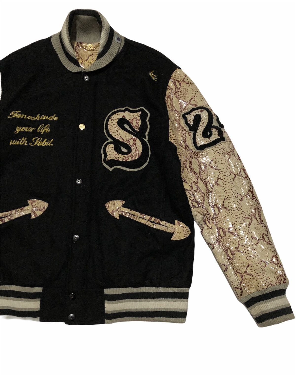 SABIT VJ21 Sabit NYC Varsity Jacket Size US L / EU 52-54 / 3 - 3 Thumbnail