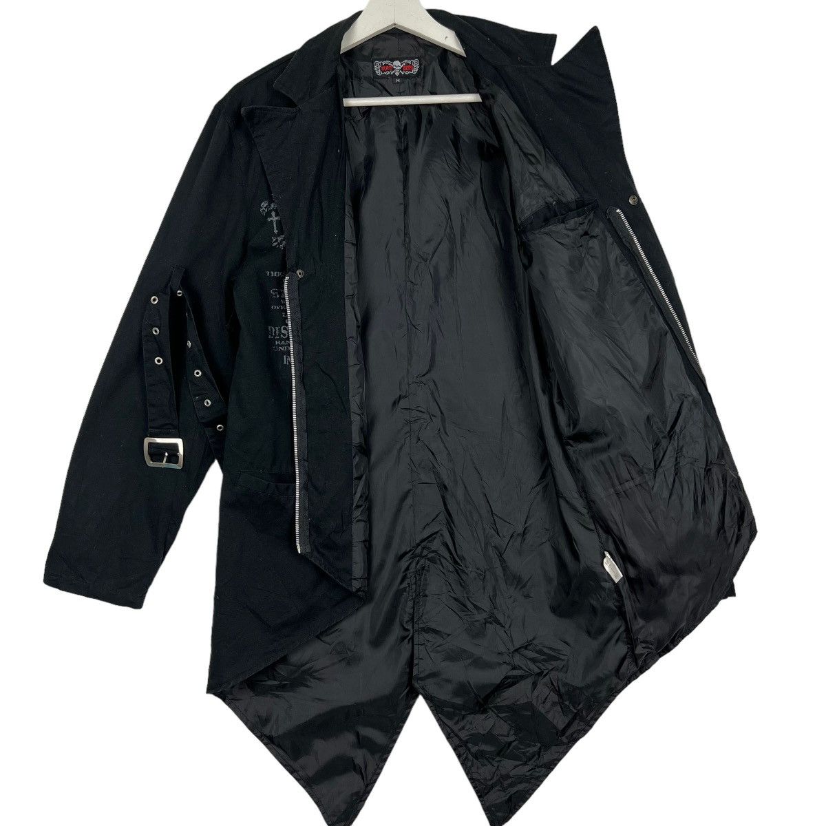 If Six Was Nine 💥 MAD PUNK CYBERPUNK EMO BONDAGE BELTED Size US M / EU 48-50 / 2 - 7 Thumbnail