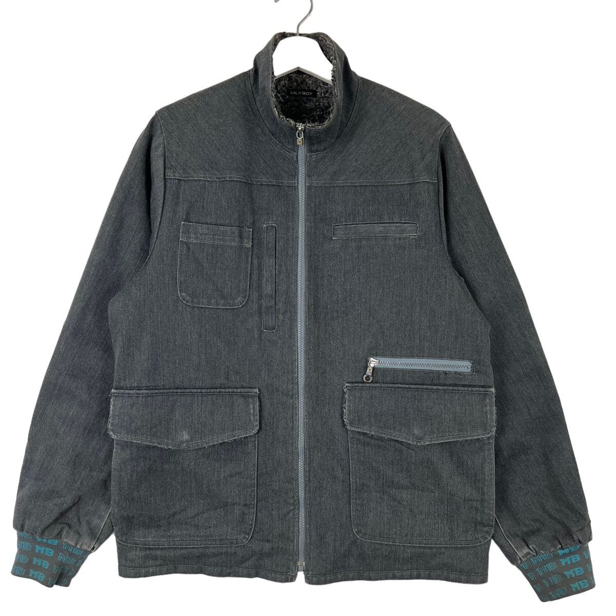 20471120 × Beauty Beast × Japanese Brand 💥 MILKBOY CARGO TACTICAL JACKET MADE IN JAPAN Size US M / EU 48-50 / 2 - 1 Thumbnail