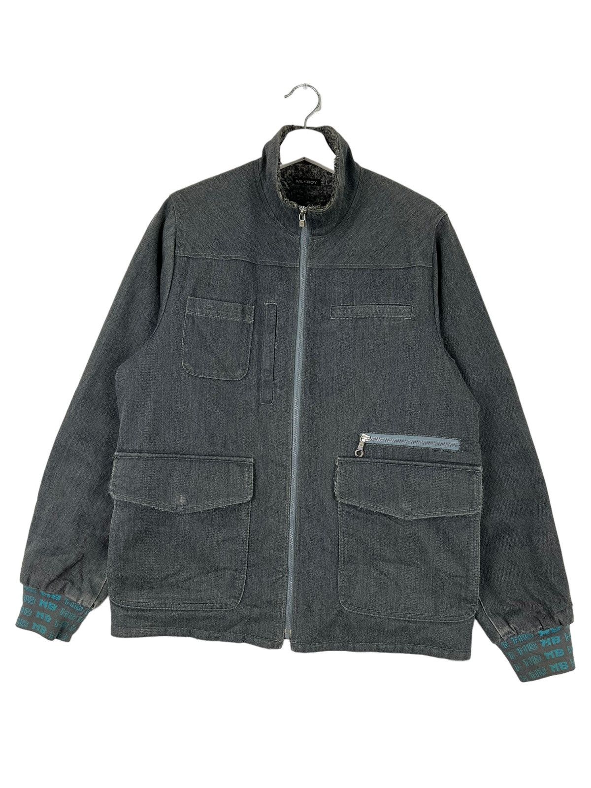 20471120 × Beauty Beast × Japanese Brand 💥 MILKBOY CARGO TACTICAL JACKET MADE IN JAPAN Size US M / EU 48-50 / 2 - 2 Thumbnail