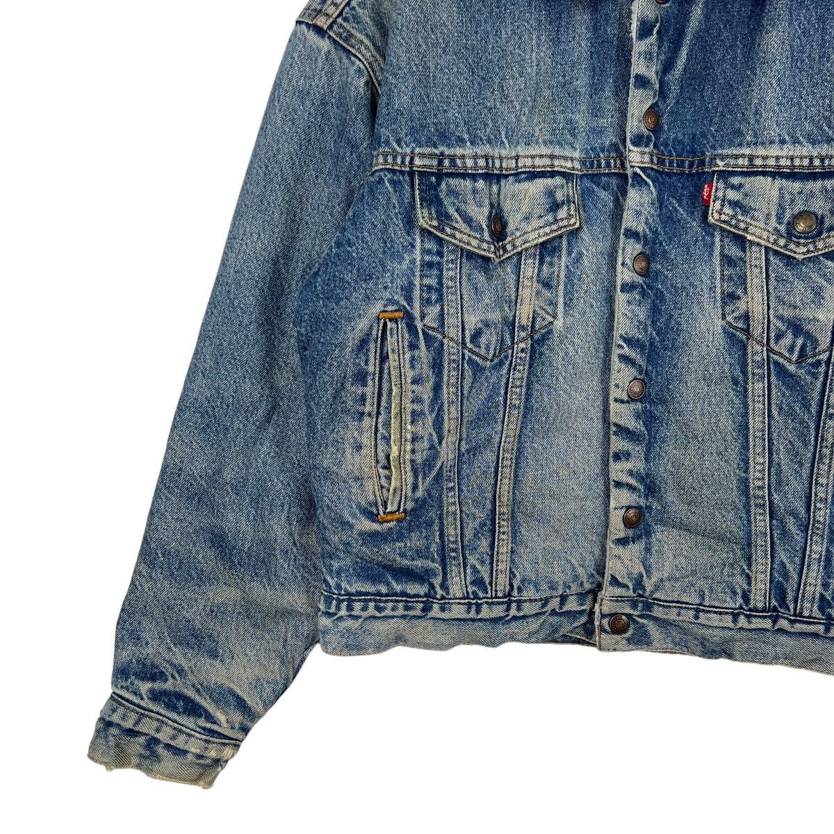 Levi's 💥 VINTAGE LEVIS SHERPA TRUCKER JACKET MADE IN USA Size US S / EU 44-46 / 1 - 3 Thumbnail