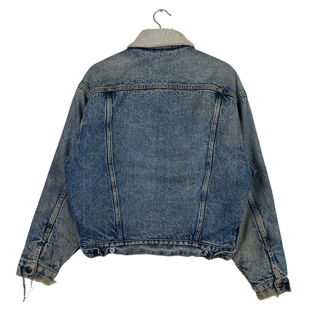 Levi's 💥 VINTAGE LEVIS SHERPA TRUCKER JACKET MADE IN USA Size US S / EU 44-46 / 1 - 7 Thumbnail