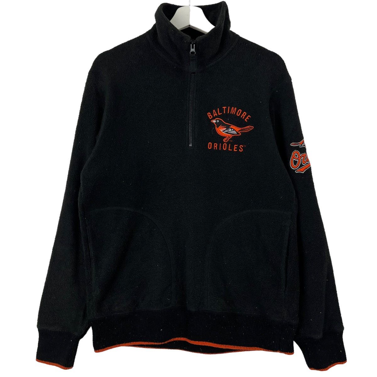 Vintage Baltimore orioles anorak fleece