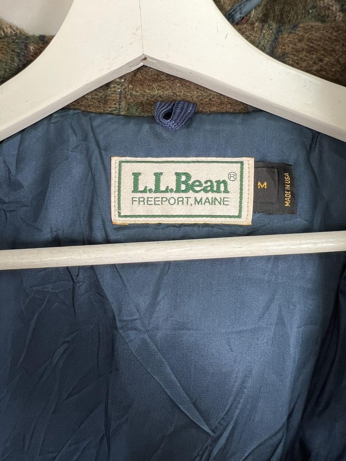 L.L. Bean 💥 VINTAGE LL BEAN NATIVE MOTIVE WOOL JACKET MADE IN USA Size US M / EU 48-50 / 2 - 8 Thumbnail