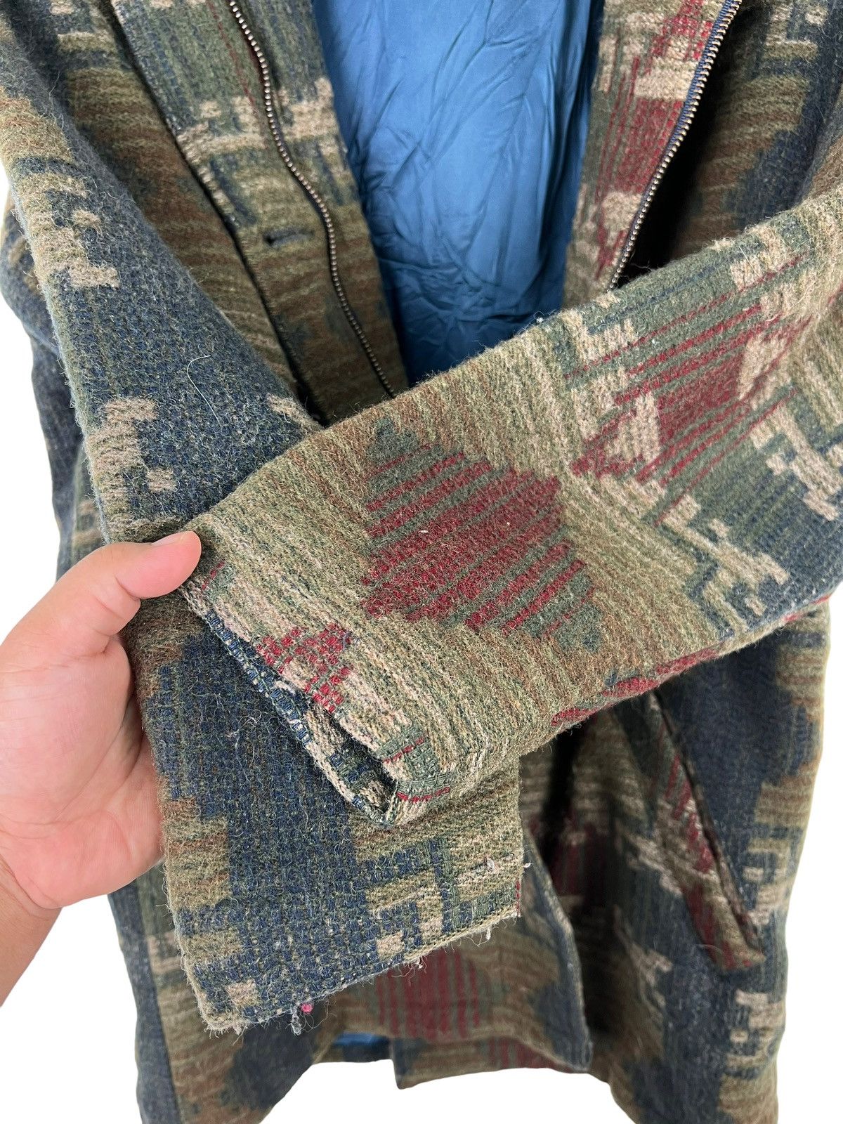 L.L. Bean 💥 VINTAGE LL BEAN NATIVE MOTIVE WOOL JACKET MADE IN USA Size US M / EU 48-50 / 2 - 7 Thumbnail