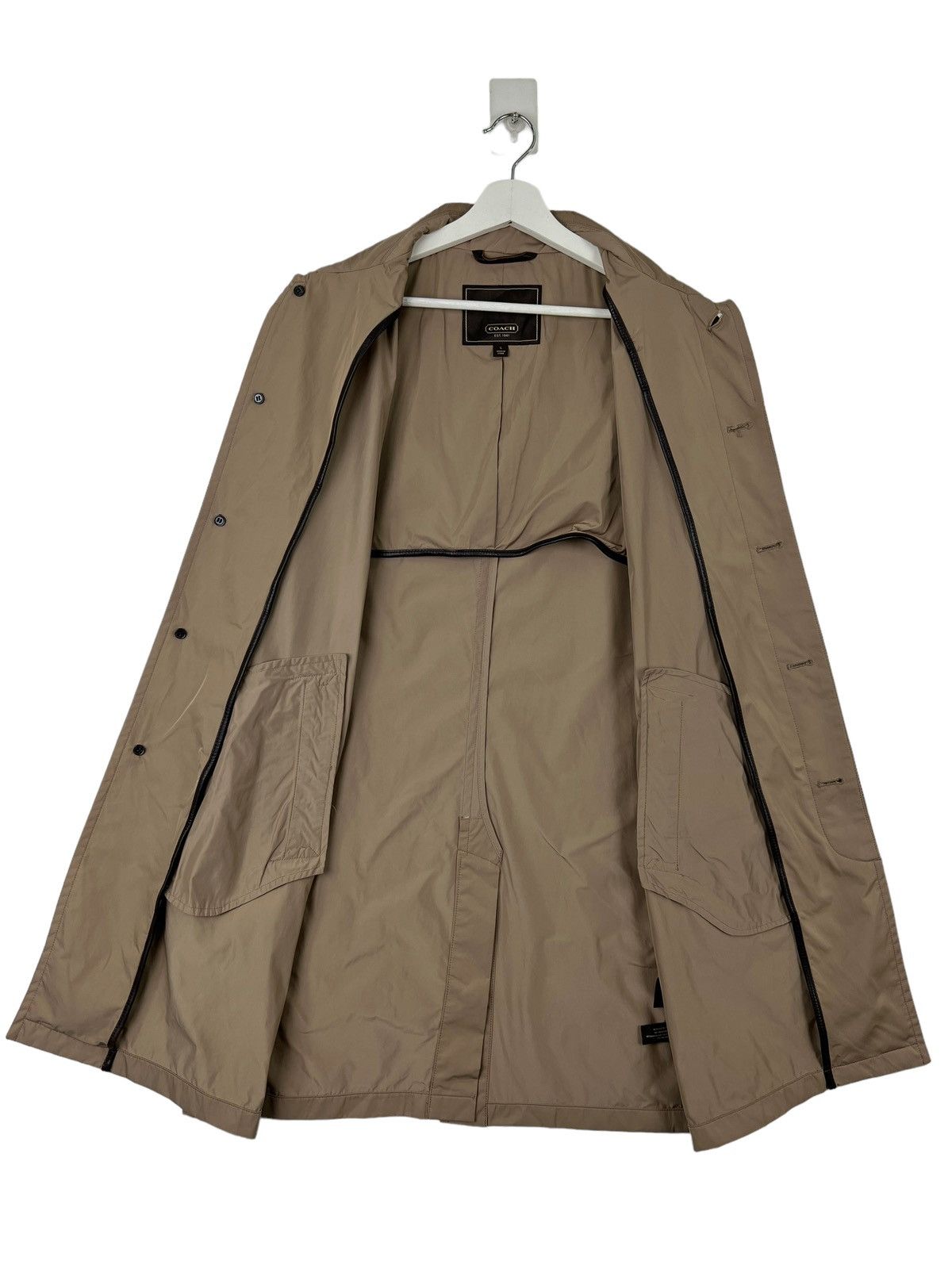 Coach 💥 COACH LONG COAT Size US L / EU 52-54 / 3 - 5 Thumbnail