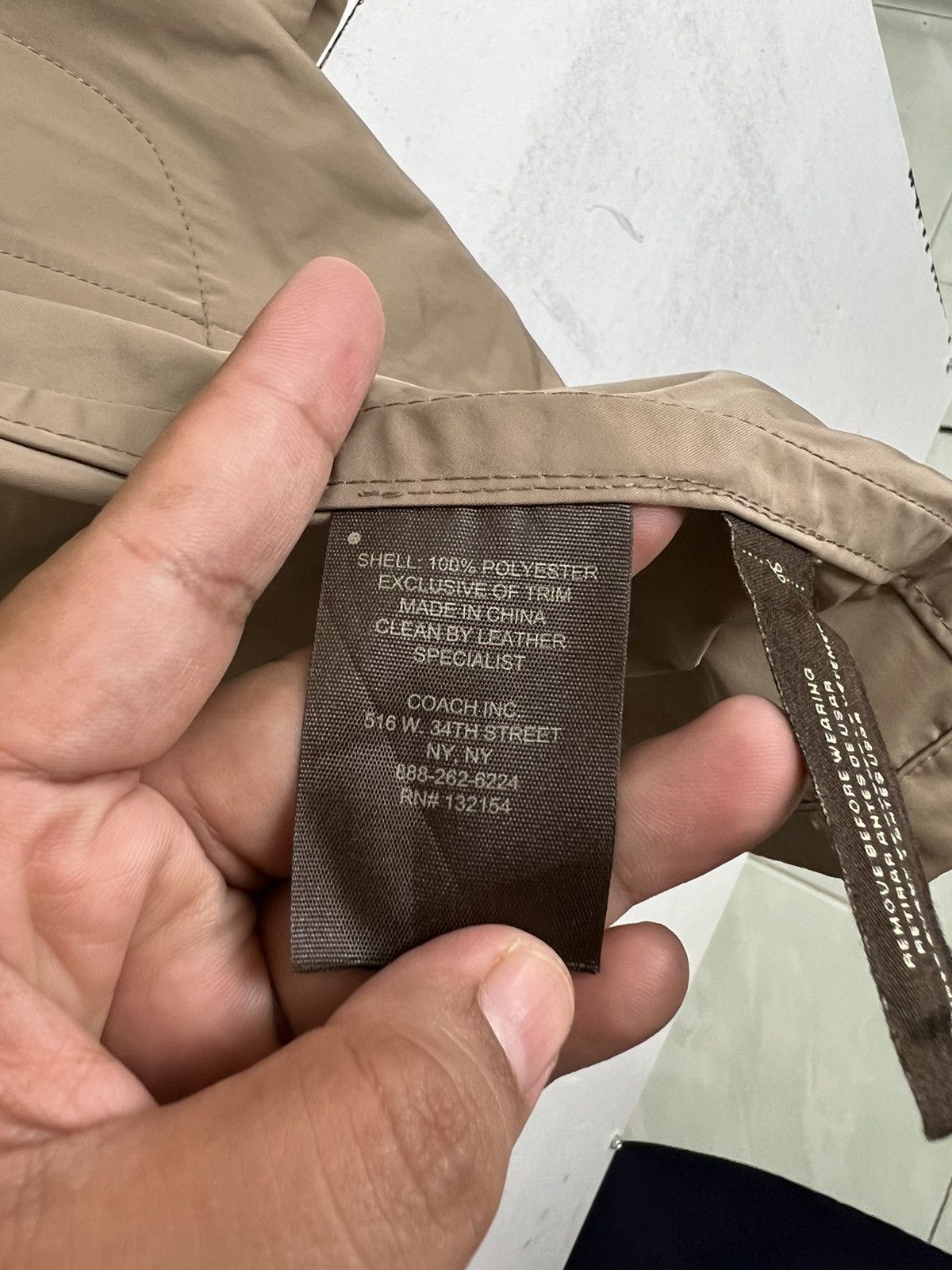 Coach 💥 COACH LONG COAT Size US L / EU 52-54 / 3 - 9 Thumbnail