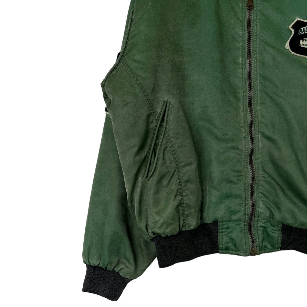 Japanese Brand × Vintage 💥 VINTAGE BACK FIRE TEAM BOMBER JACKET Size US M / EU 48-50 / 2 - 21 Thumbnail