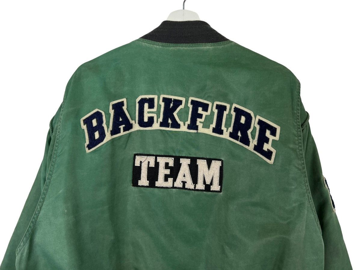 Japanese Brand × Vintage 💥 VINTAGE BACK FIRE TEAM BOMBER JACKET Size US M / EU 48-50 / 2 - 14 Thumbnail