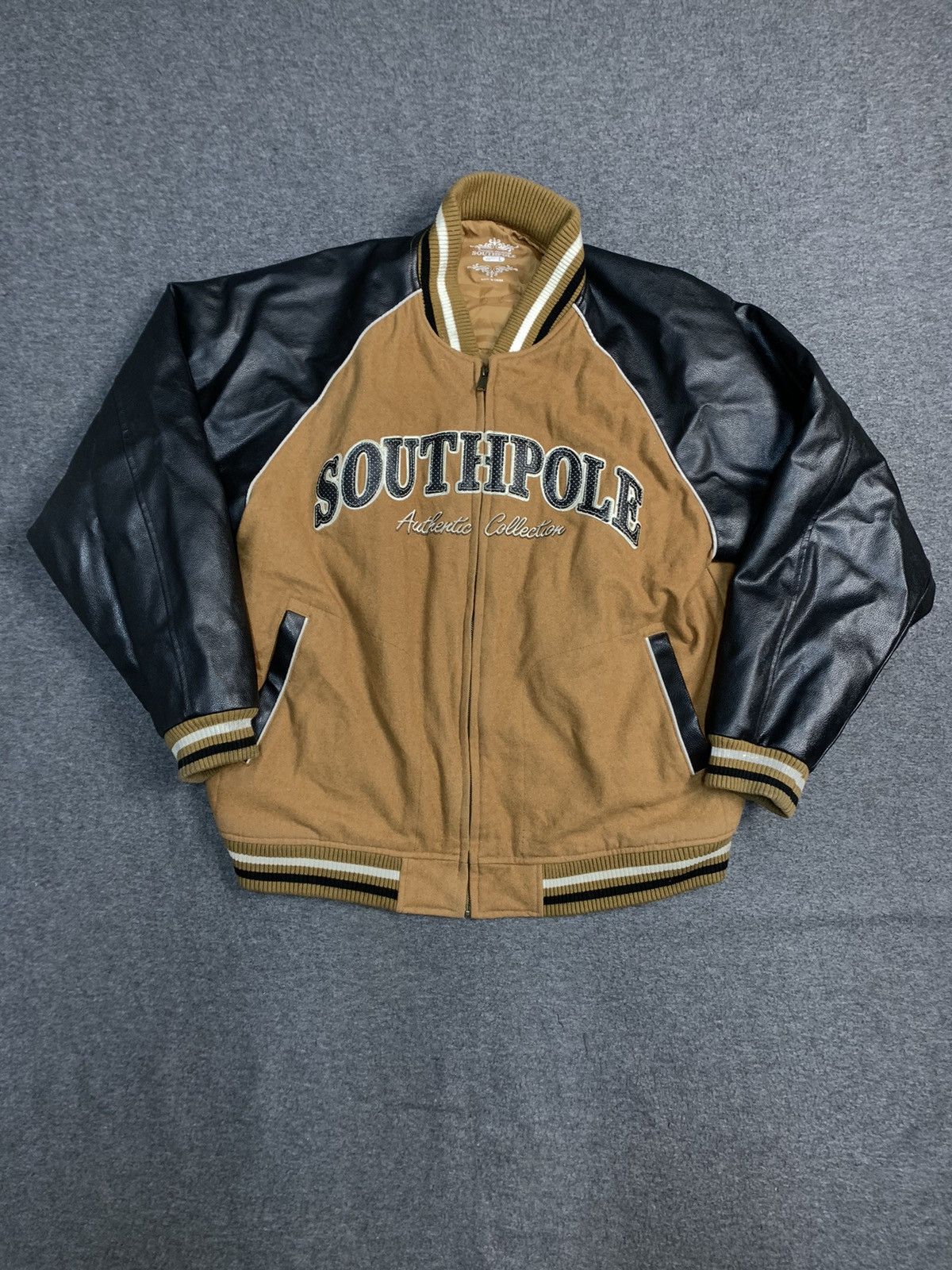 Southpole 90s Rare size L SOUTH POLE HIP HOP Varsity Jacket Size US XL / EU 56 / 4 - 5 Thumbnail