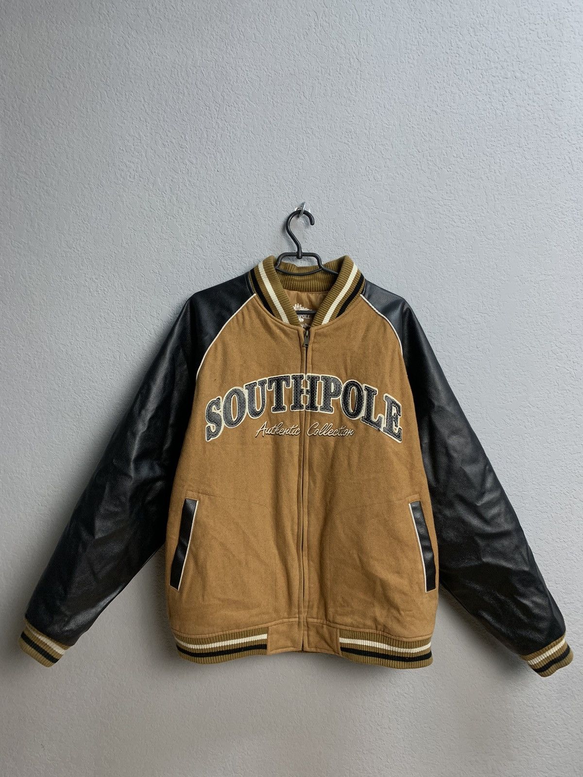 Southpole 90s Rare size L SOUTH POLE HIP HOP Varsity Jacket Size US XL / EU 56 / 4 - 1 Thumbnail