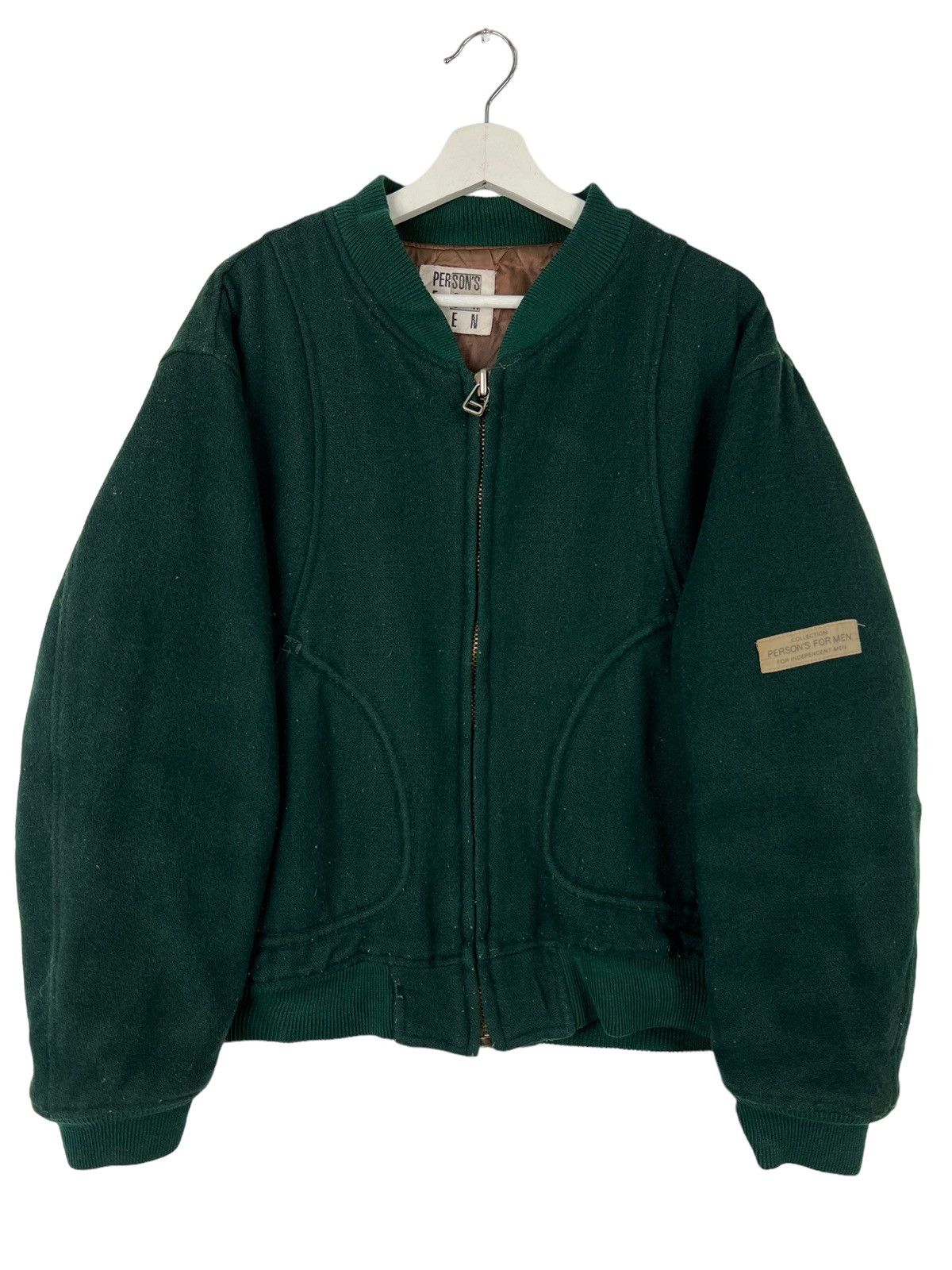 PERSON'S 💥 VINTAGE PERSON'S FOR MEN EMBROIDERY VARSITY BOMBER JACKET Size US M / EU 48-50 / 2 - 5 Thumbnail