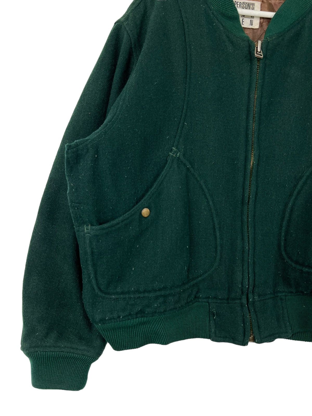 PERSON'S 💥 VINTAGE PERSON'S FOR MEN EMBROIDERY VARSITY BOMBER JACKET Size US M / EU 48-50 / 2 - 3 Thumbnail