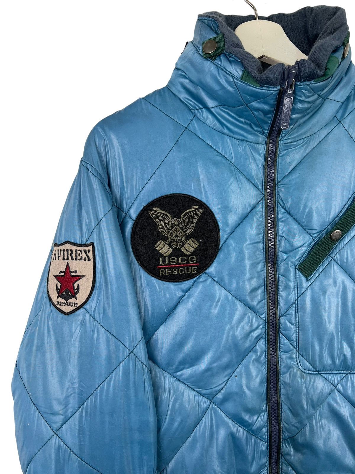 Avirex 💥 VINTAGE AVIREX USCG RESCUE JACKET Size US M / EU 48-50 / 2 - 5 Thumbnail