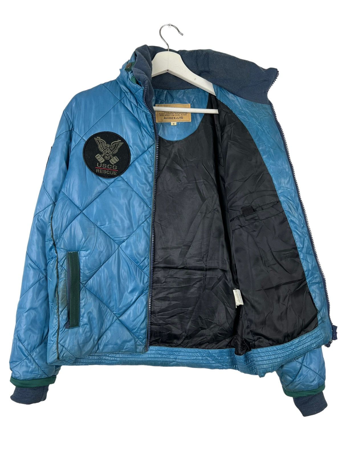 Avirex 💥 VINTAGE AVIREX USCG RESCUE JACKET Size US M / EU 48-50 / 2 - 7 Thumbnail