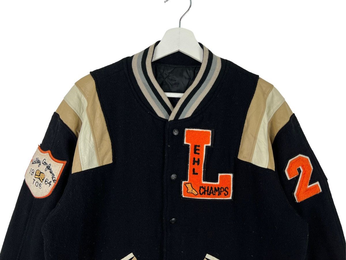 Vintage 💥 VINTAGE EHL CHAMPS 1964 VARSITY BOMBER JACKET Size US M / EU 48-50 / 2 - 5 Thumbnail