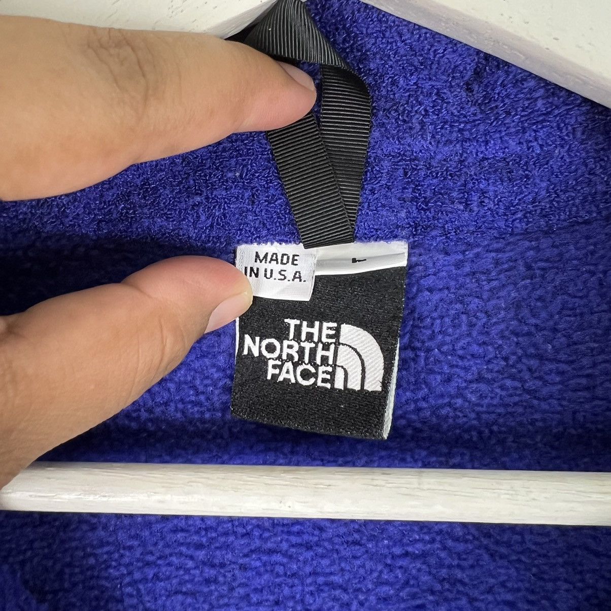 The North Face × Vintage 💥 VINTAGE THE NORTH FACE FLEECE ANORAK SNAPED MADE IN USA Size US L / EU 52-54 / 3 - 9 Thumbnail