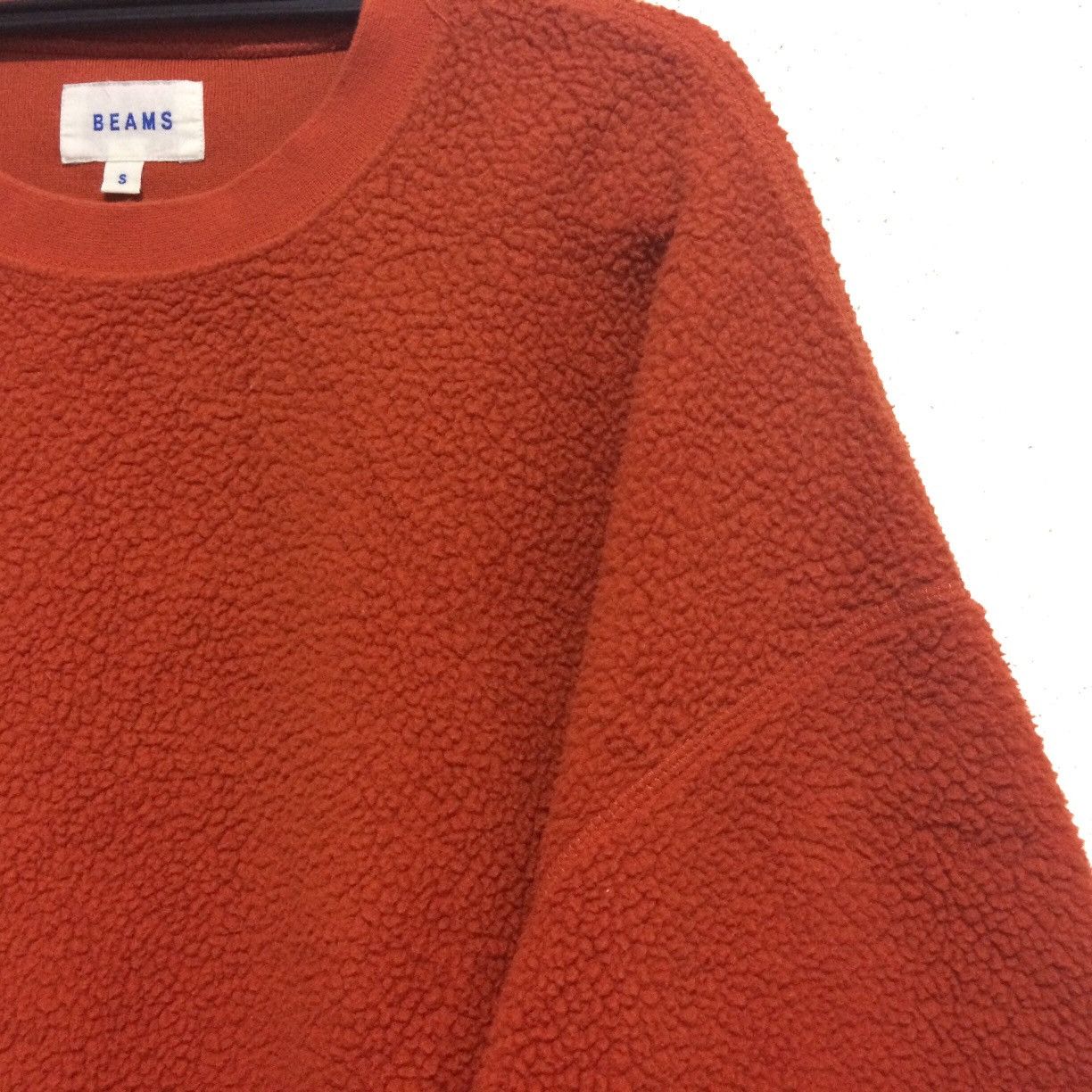 Beams Plus BEAMS Fleece Pullover Crewneck Jumper Jacket Oversize Adult Size US S / EU 44-46 / 1 - 2 Thumbnail